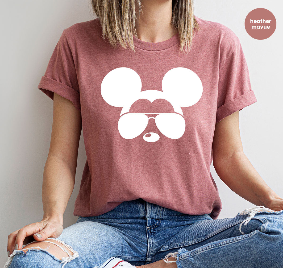 Disney Sweatshirt, Disney Mickey Graphic Tee for Kids, Disney Gift for Kids, Mickey Silhouette Unisex Shirt, Disney Family Shirt