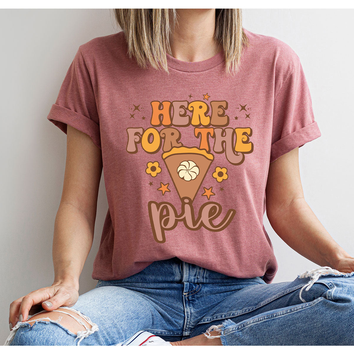 Thanksgiving Pie T-Shirt, Thanksgiving Gift For Family, Thanksgiving Desing Tee