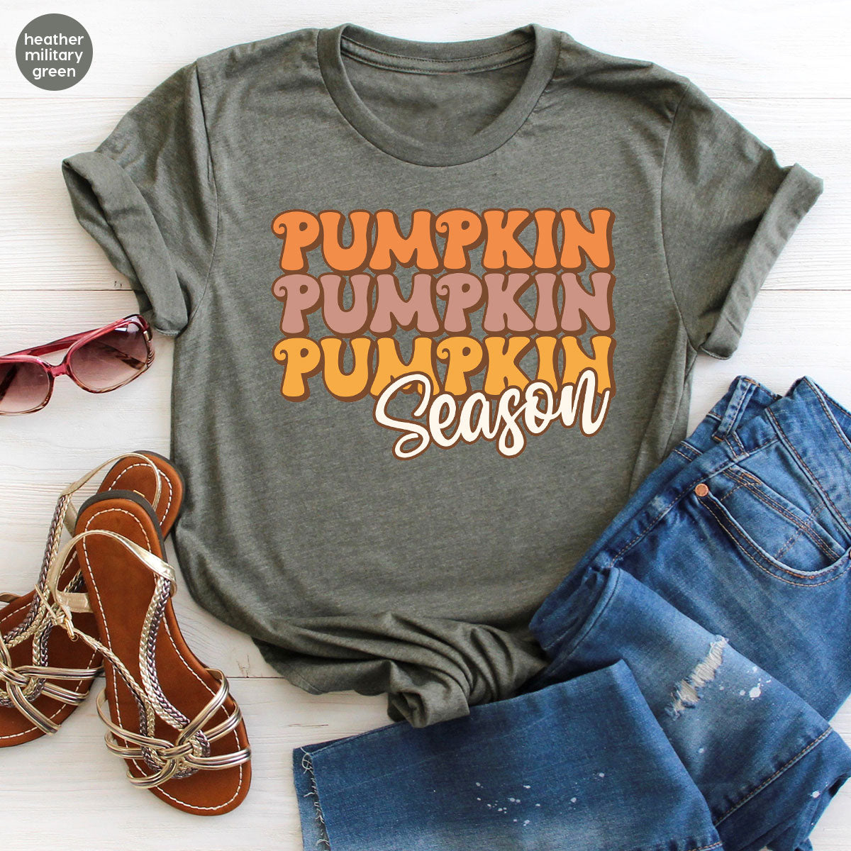 Fall Shirt, Fall Pumpkin Season Shirt, Thanksgiving 2022 T-Shirt, Cute Fall Graphic Tee