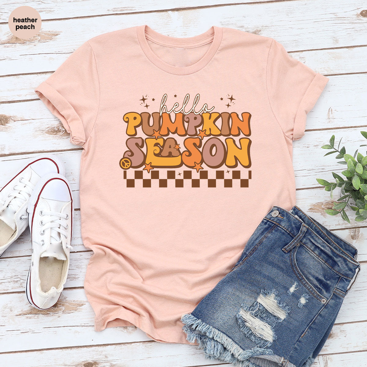 Pumpkin Season Shirt, Thanksgiving 2022 Shirt, Thanksgiving Pumpkin Design Tee