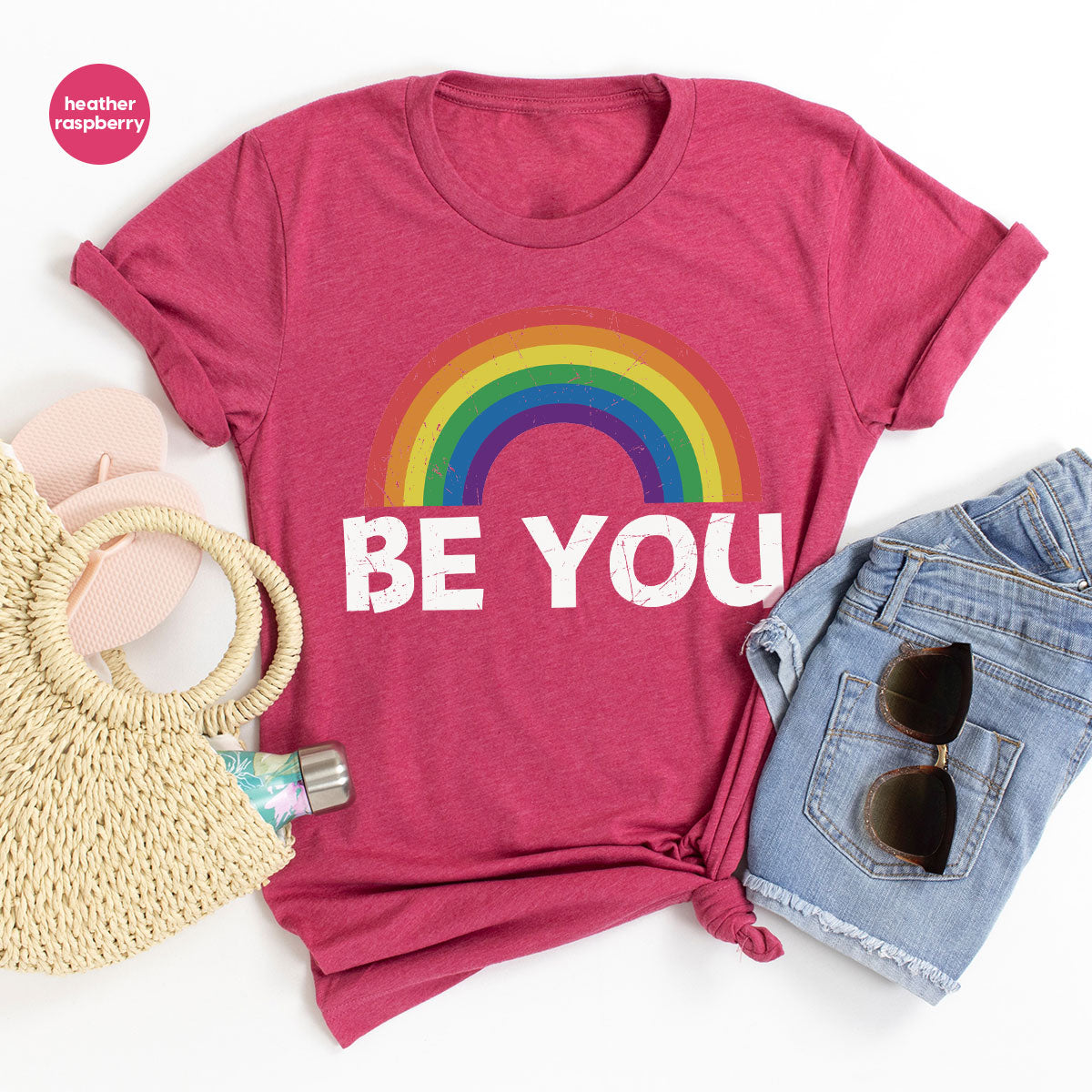 Rainbow T-Shirt, Be You Shirt, LGBT Pride Shirt, LGBT T-Shirt