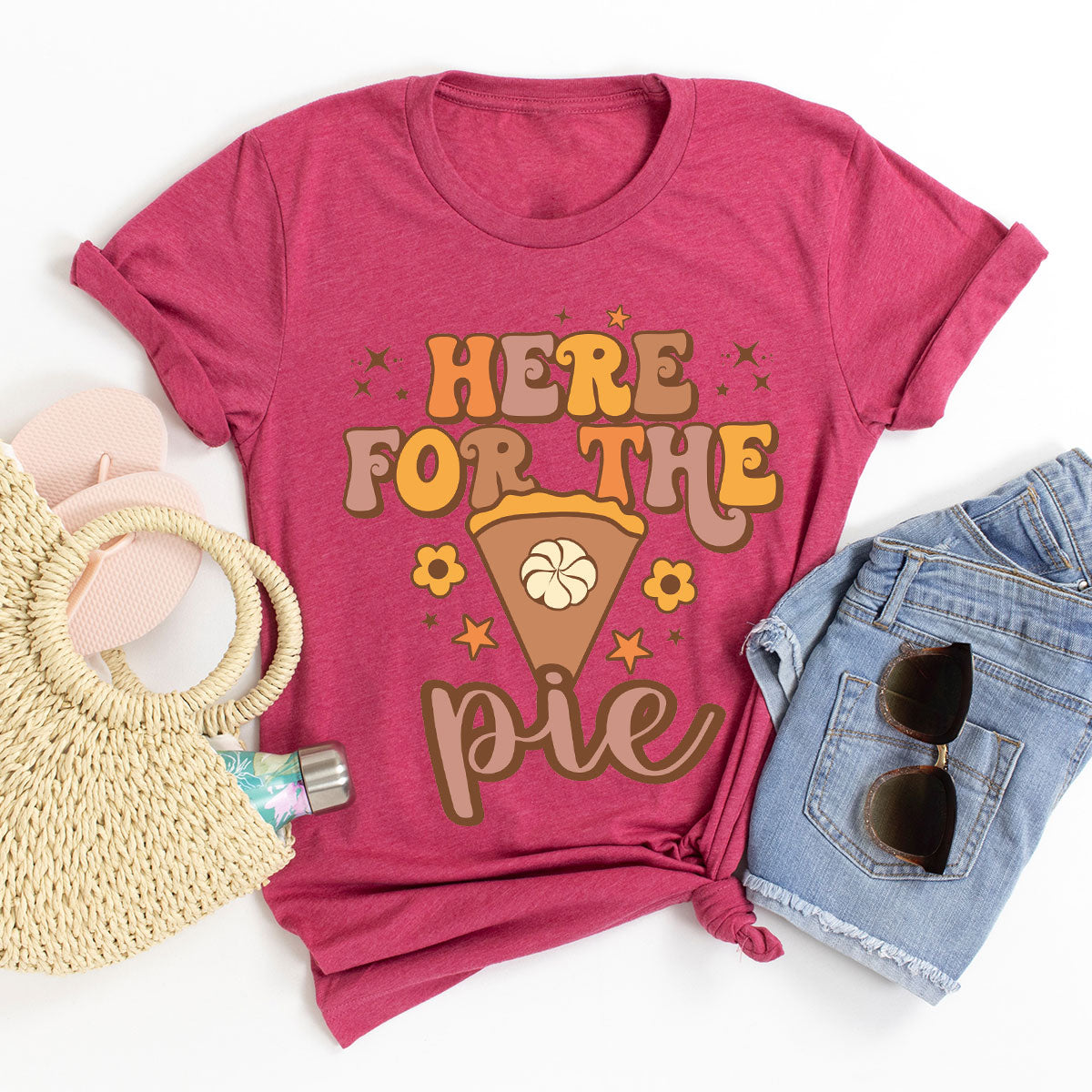 Thanksgiving Pie T-Shirt, Thanksgiving Gift For Family, Thanksgiving Desing Tee