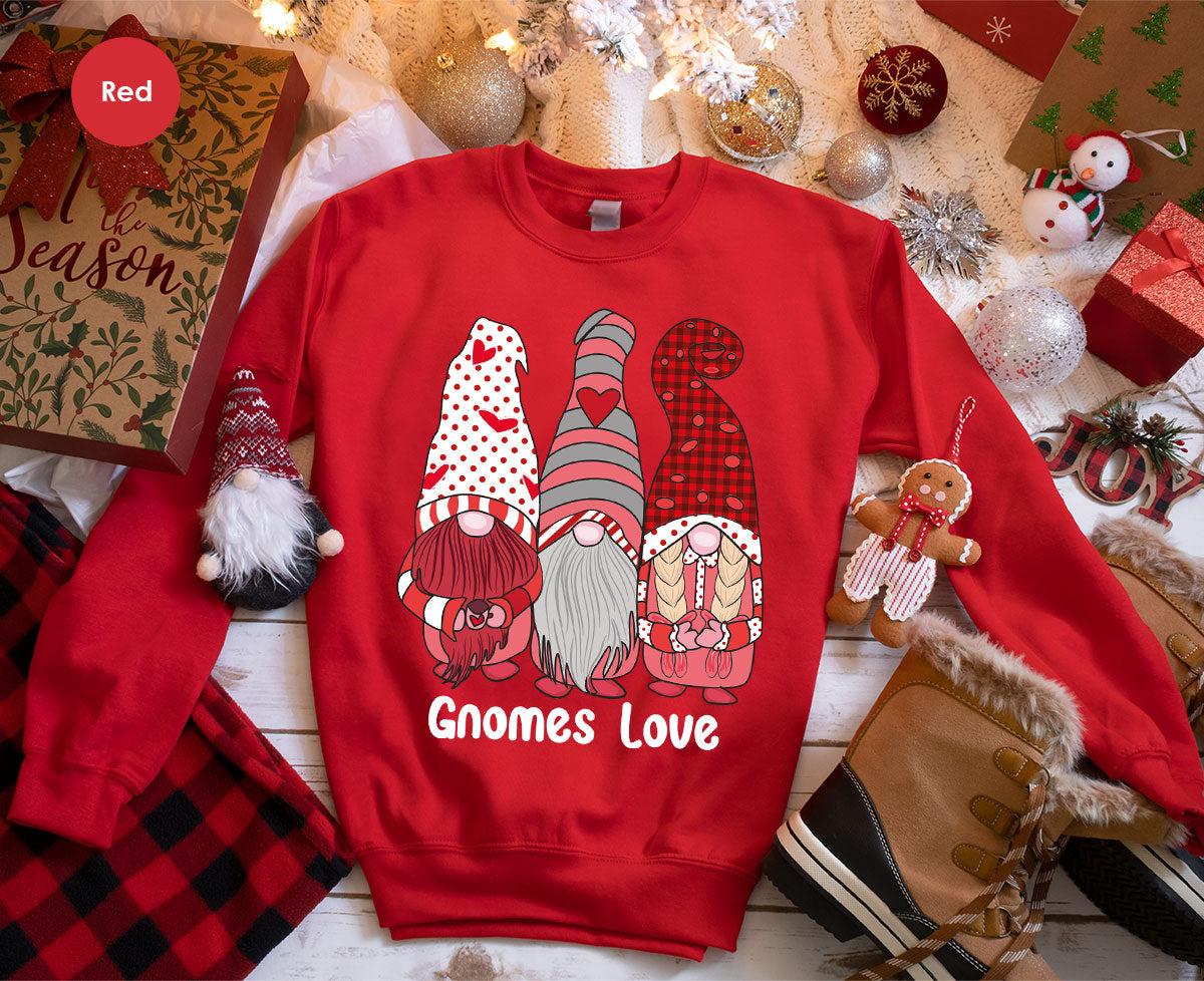 Gnomes Love Shirt, Love 4ever Shirt, Best Love T-Shirt, Valentine's Day Shirt 2023