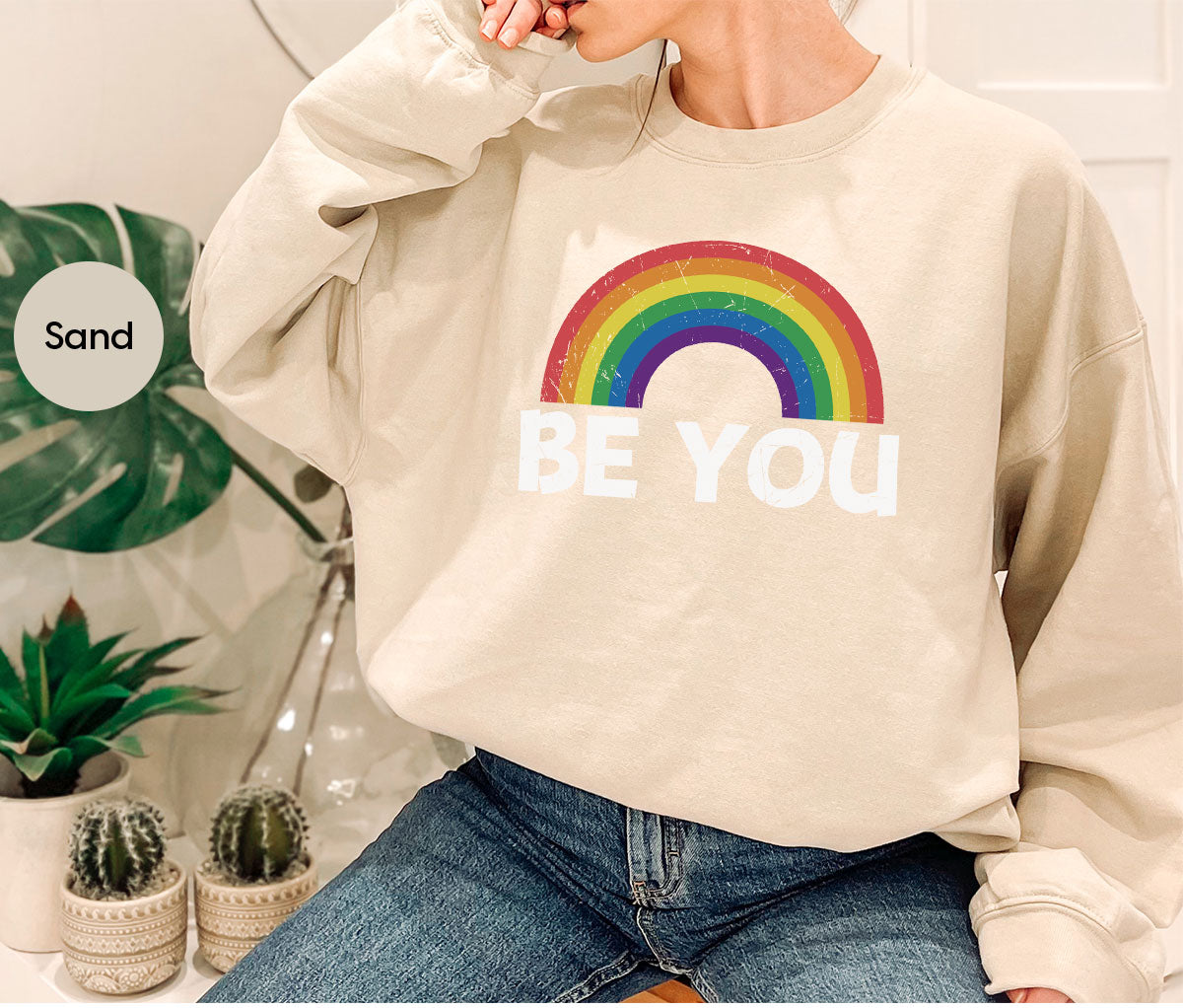 Rainbow T-Shirt, Be You Shirt, LGBT Pride Shirt, LGBT T-Shirt