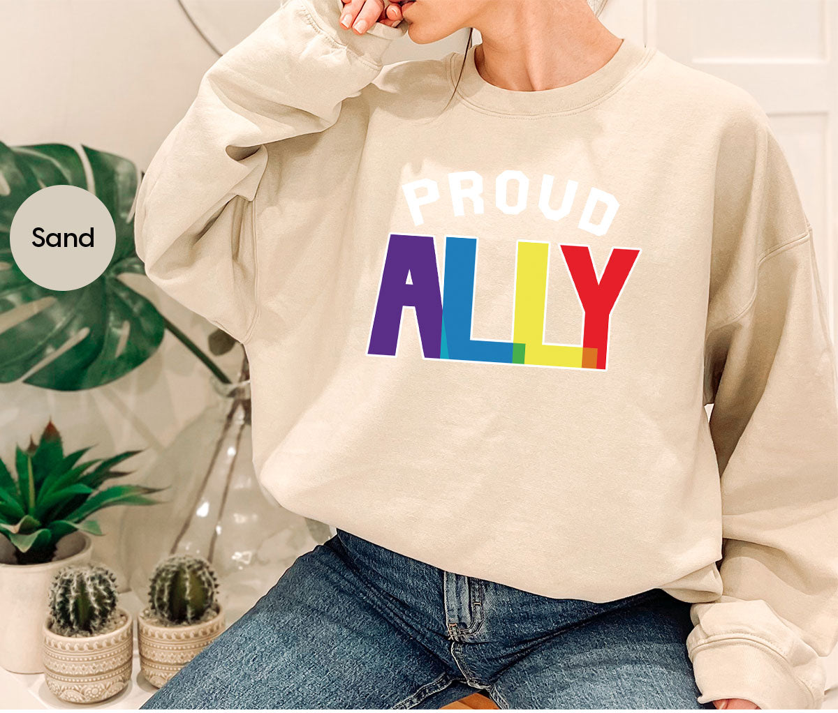 Proud Ally Shirt, LGBT Ally T-Shirt, LGBT Proud Tee