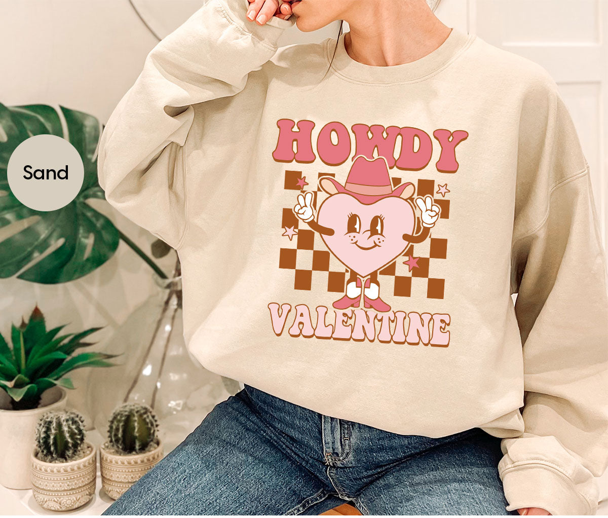 Howdy Valentine Shirt, 2023 Valentine's Day Shirt, Cute Feb 14 Tee