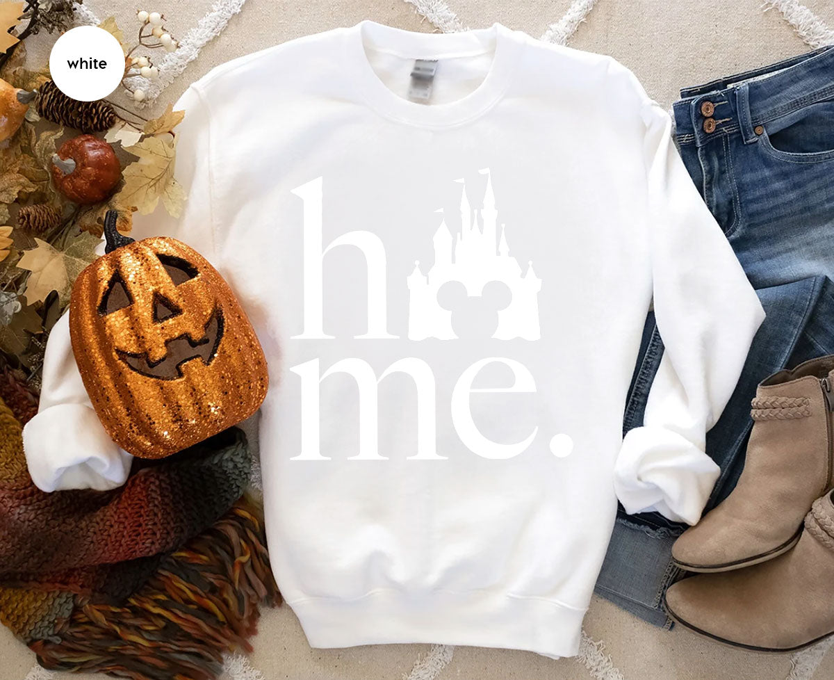 Disney Shirt, Disney Family Shirt, Disney Home Sweatshirt, Disney World Shirt, Disney Castle Graphic Tee for Kids, Disneyland Shirt