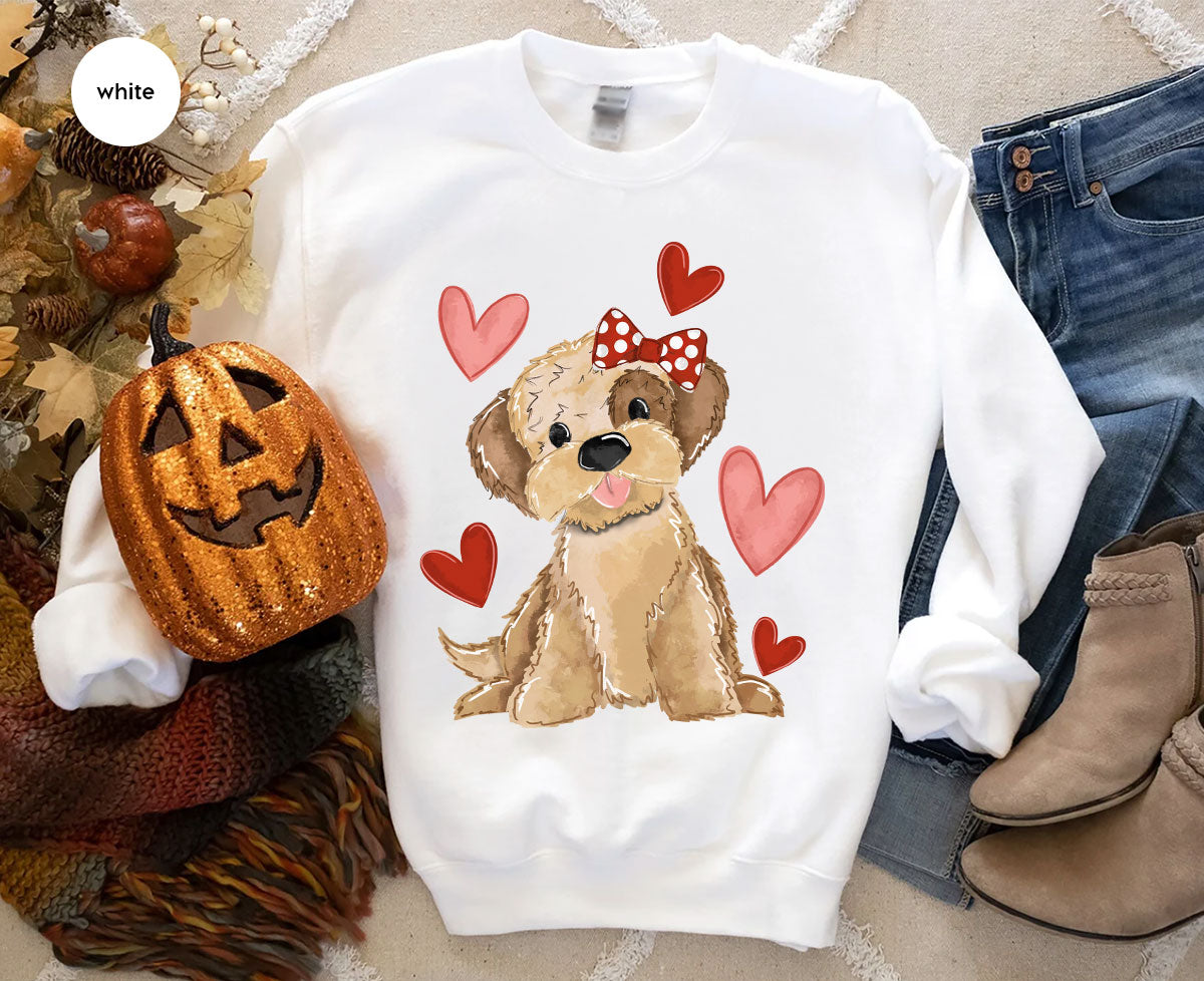 Sweet Dog Shirt, Valentine's Day Dog Lover Shirt, Pet T-Shirt, Pet Lover Tee