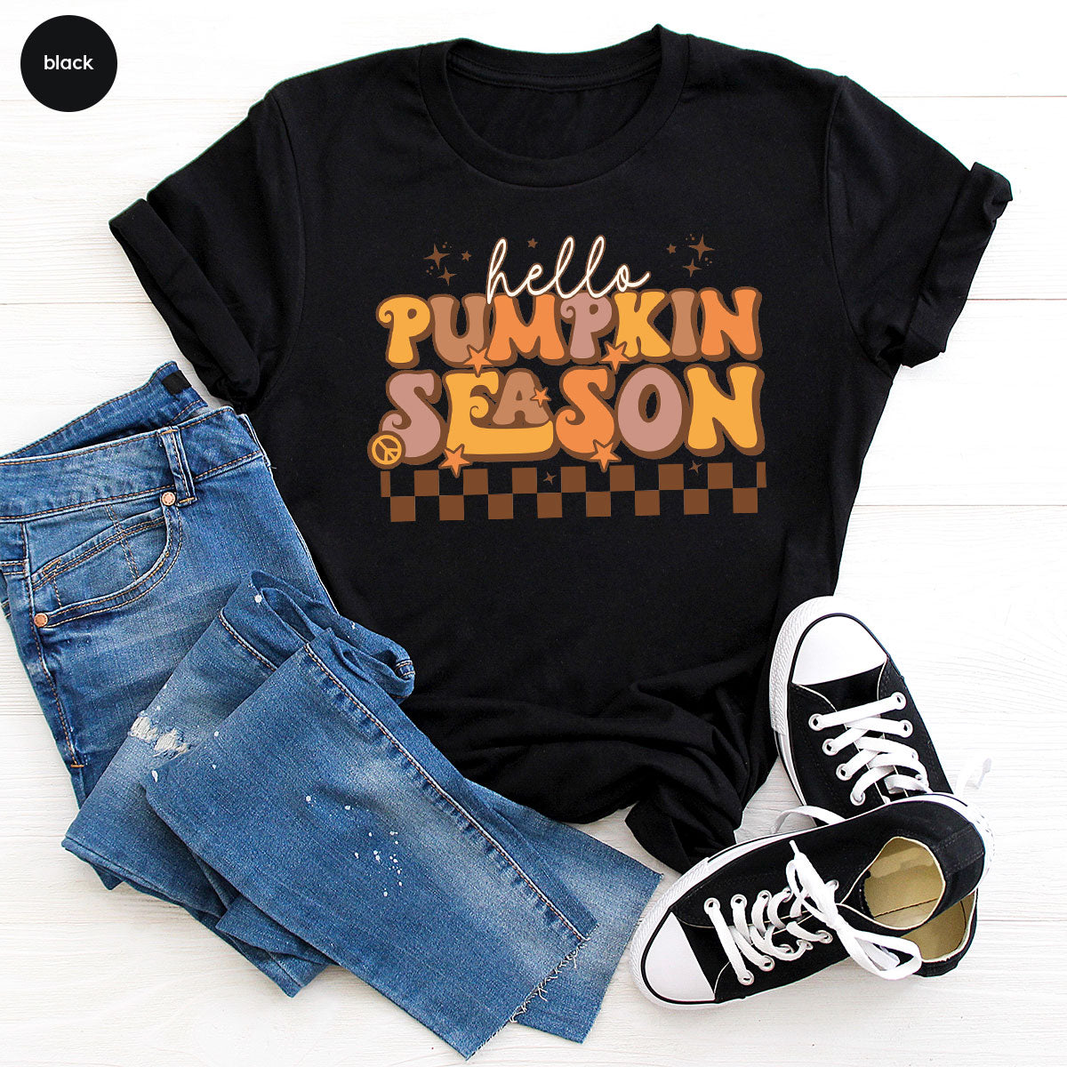 Pumpkin Season Shirt, Thanksgiving 2022 Shirt, Thanksgiving Pumpkin Design Tee