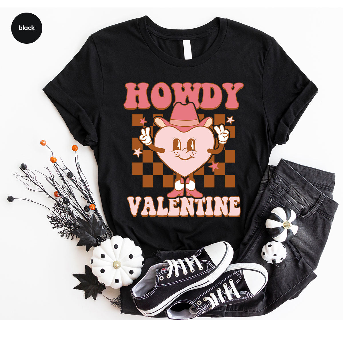 Howdy Valentine Shirt, 2023 Valentine's Day Shirt, Cute Feb 14 Tee