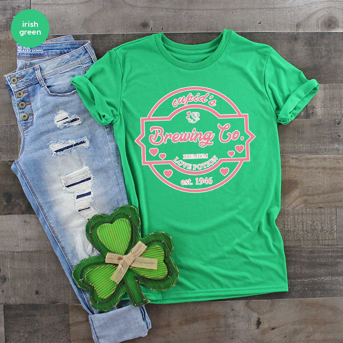 Valentine's Day Shirt, Love Poison T-Shirt, Brewing Co. Tee