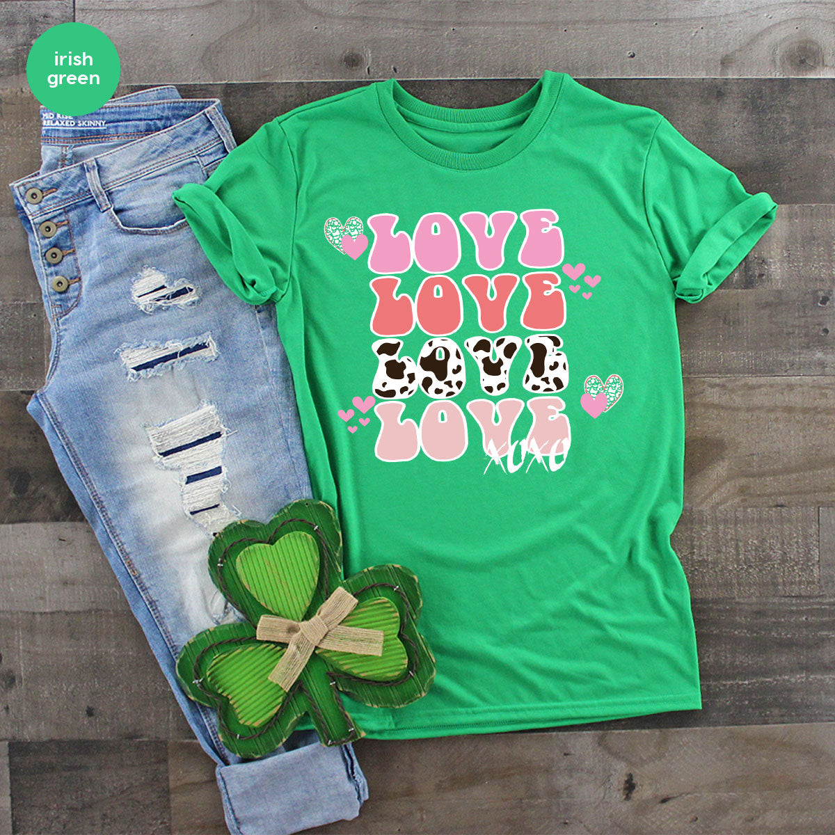 Love Shirt, Love Day T-Shirt, Valentine's Day Tee, 2023 Valentine's Day Gift