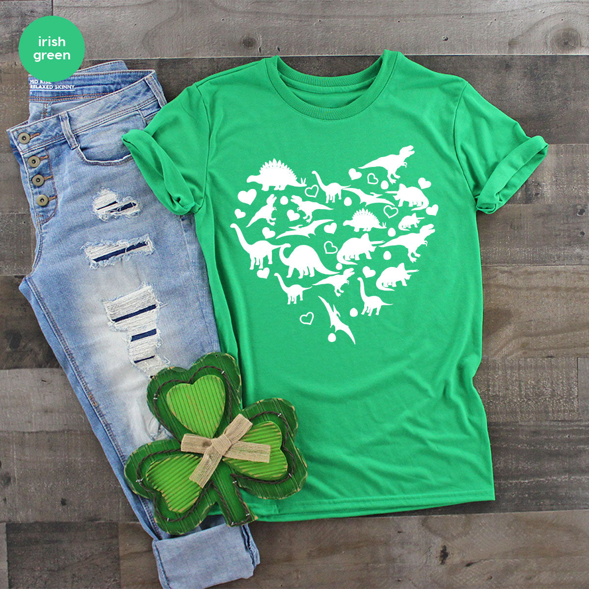 Dinosaur Shirt, Valentine Dinosaur T-Shirt, 2023 Valentine Gift