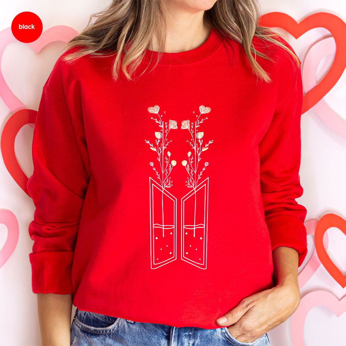 Heart Tree Shirt, Window of Love Shirt, Valentine's Day Design, Gift For Valentine