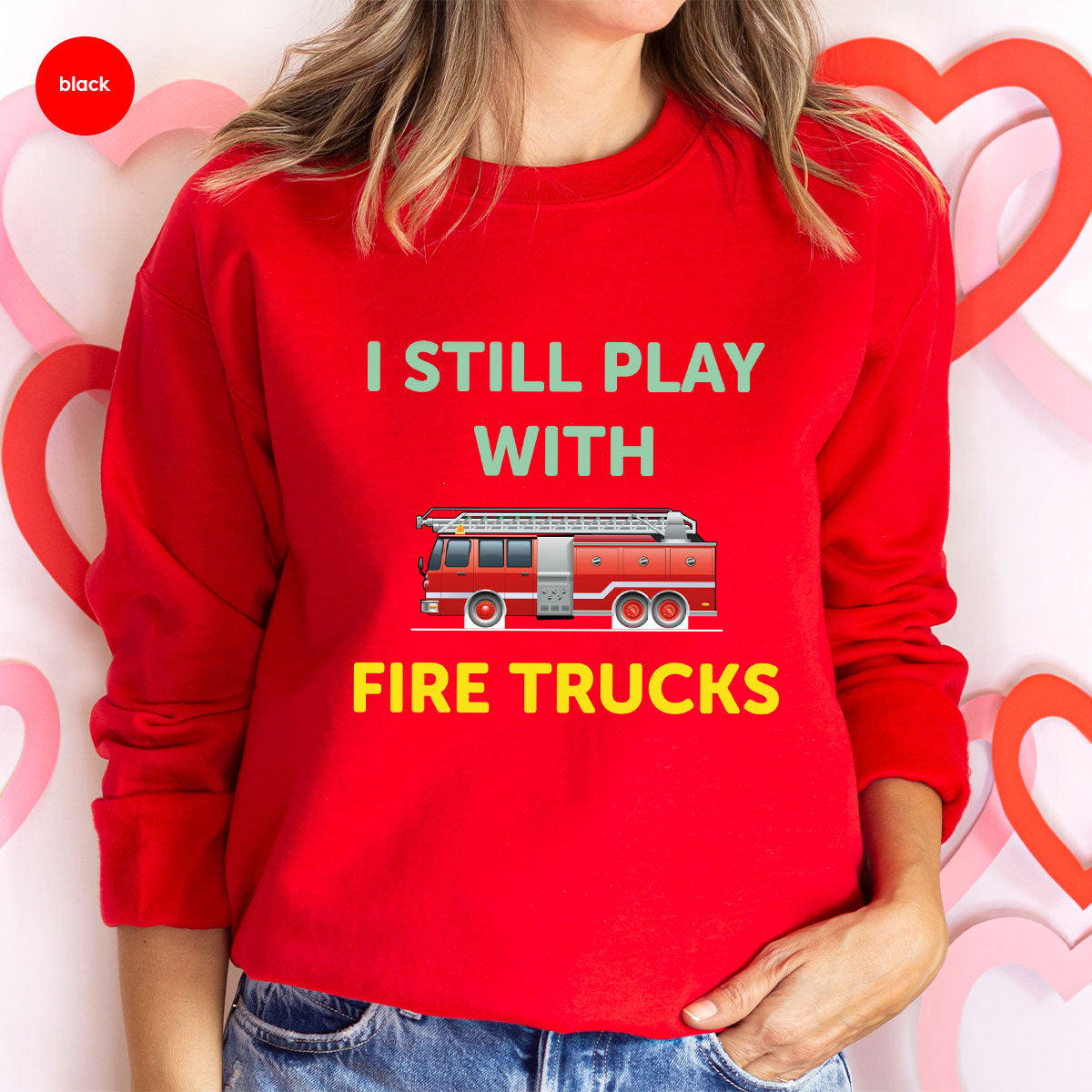 Fire Truck Shirt, Funny Fire Fighter T-Shirt, Fireman Tee