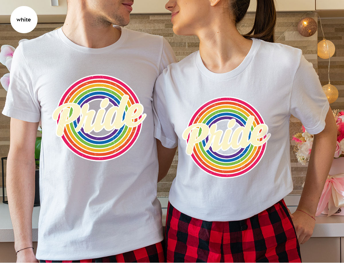 Pride Shirt, LGBT T-Shirt, Pride Tee, Rainbow Graphic Shirt