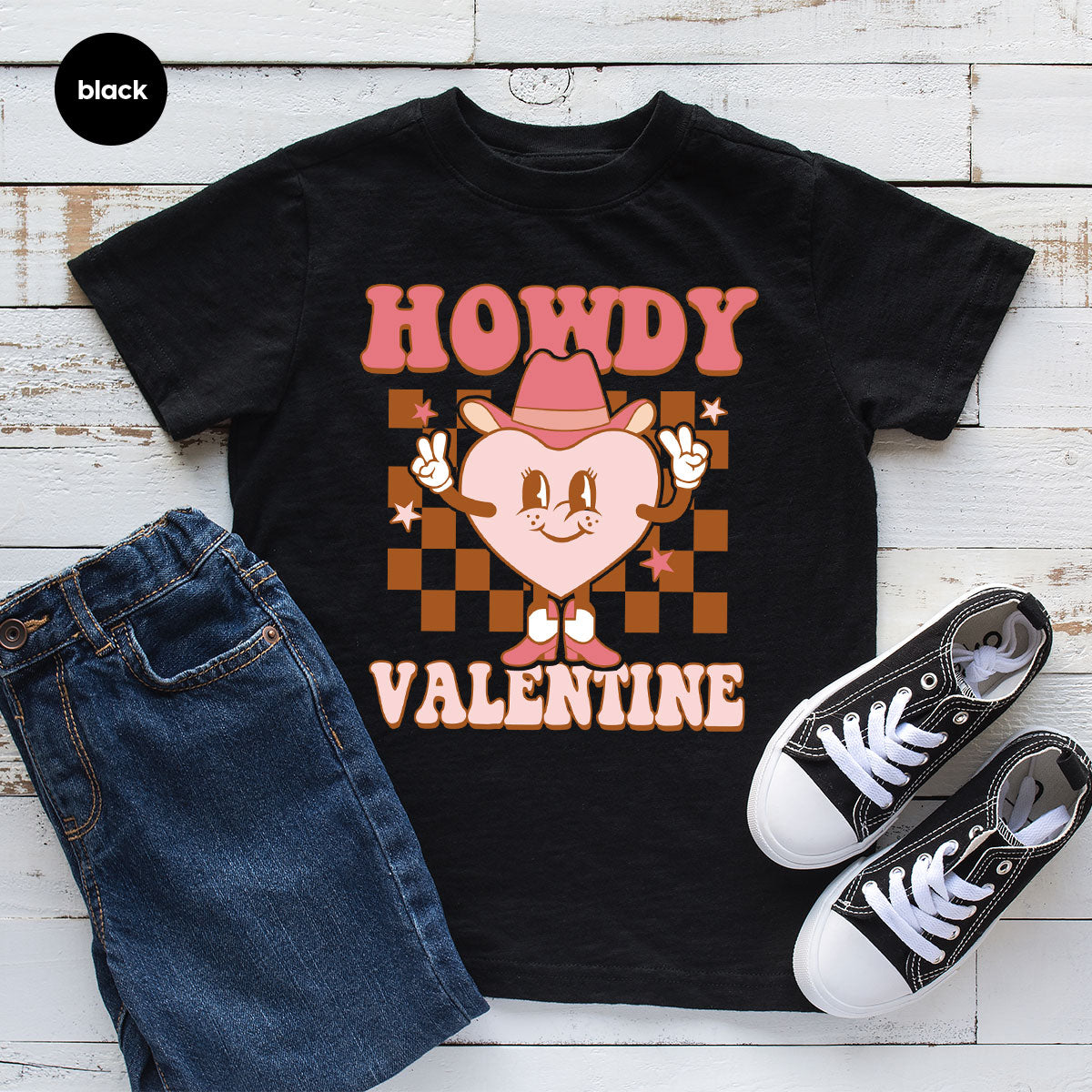 Howdy Valentine Shirt, 2023 Valentine's Day Shirt, Cute Feb 14 Tee