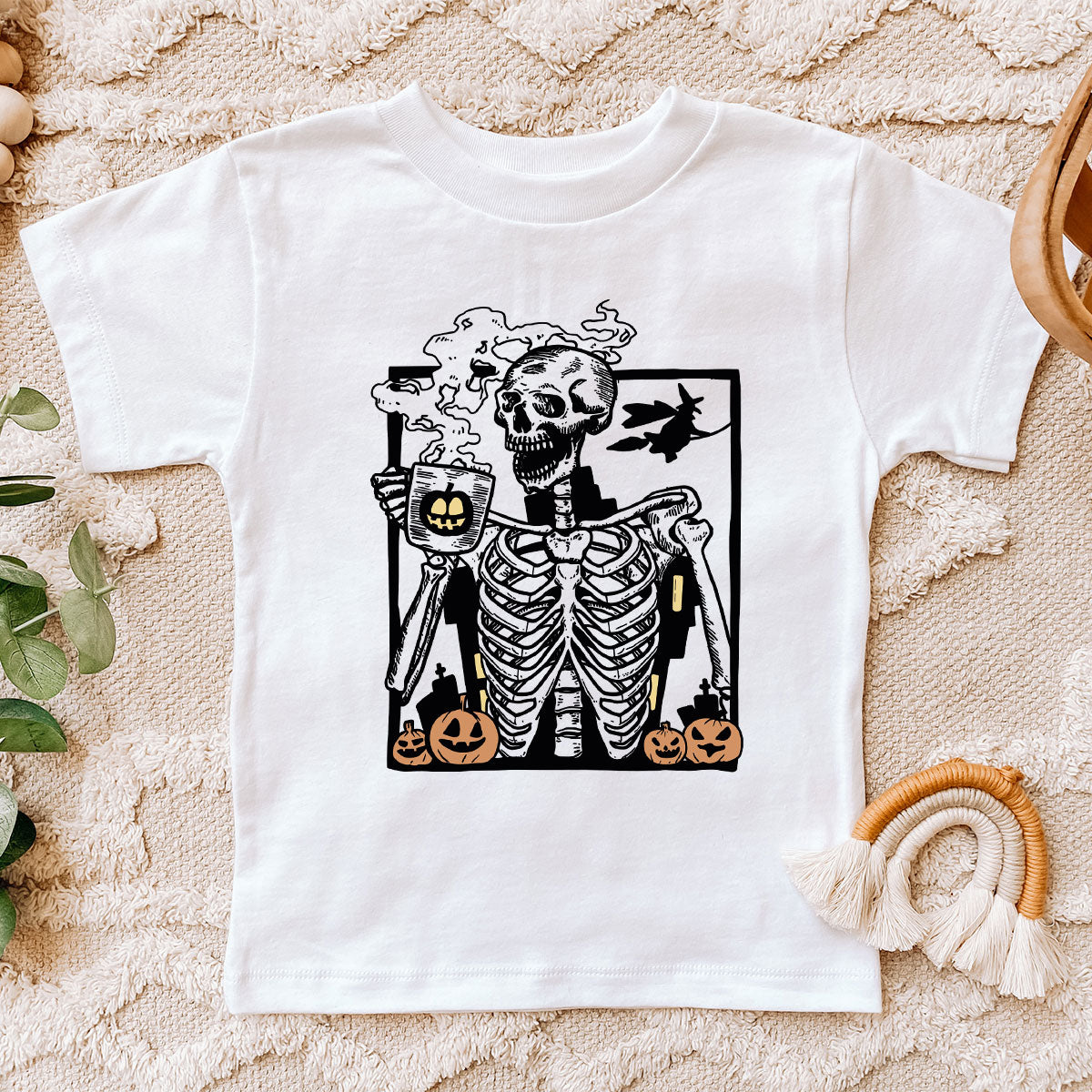 Halloween Skeleton Shirt, Creepy Halloween Tee, Funny Skeleton T-Shirt, Gift for Halloween