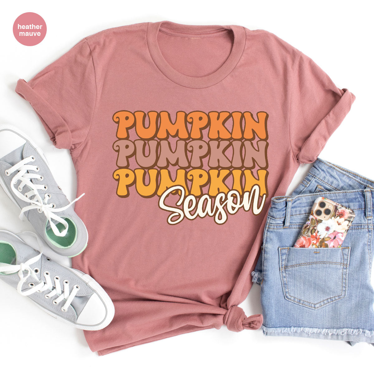 Fall Shirt, Fall Pumpkin Season Shirt, Thanksgiving 2022 T-Shirt, Cute Fall Graphic Tee