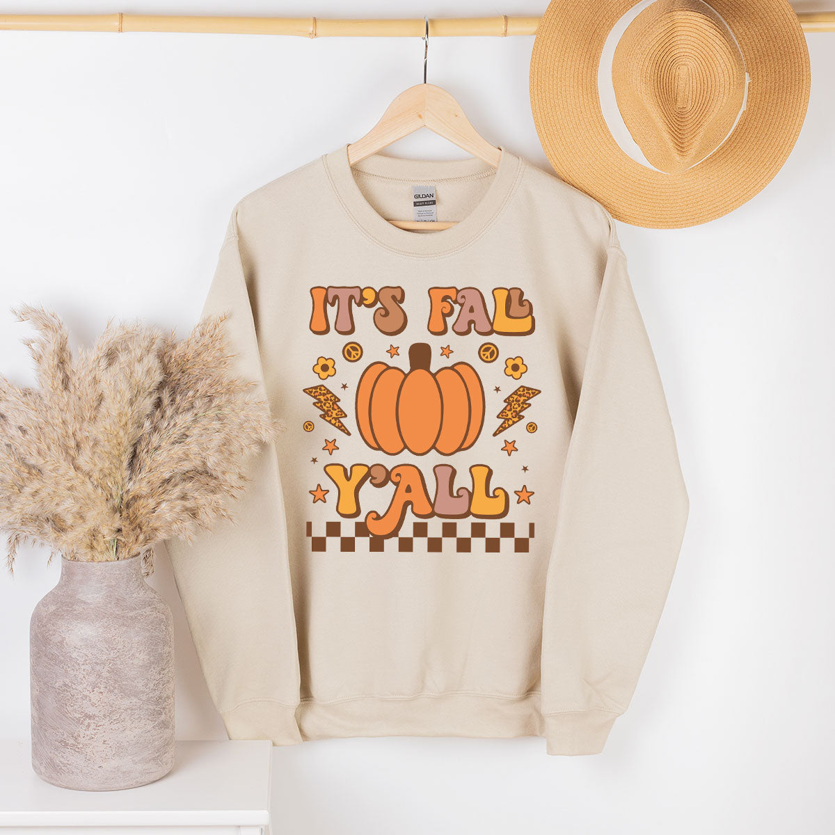 Halloween Fall Shirt, It's Y'Fall T-Shirt, Halloween Fall Hoodie, Long Sleeve and Short Sleeve Shirts