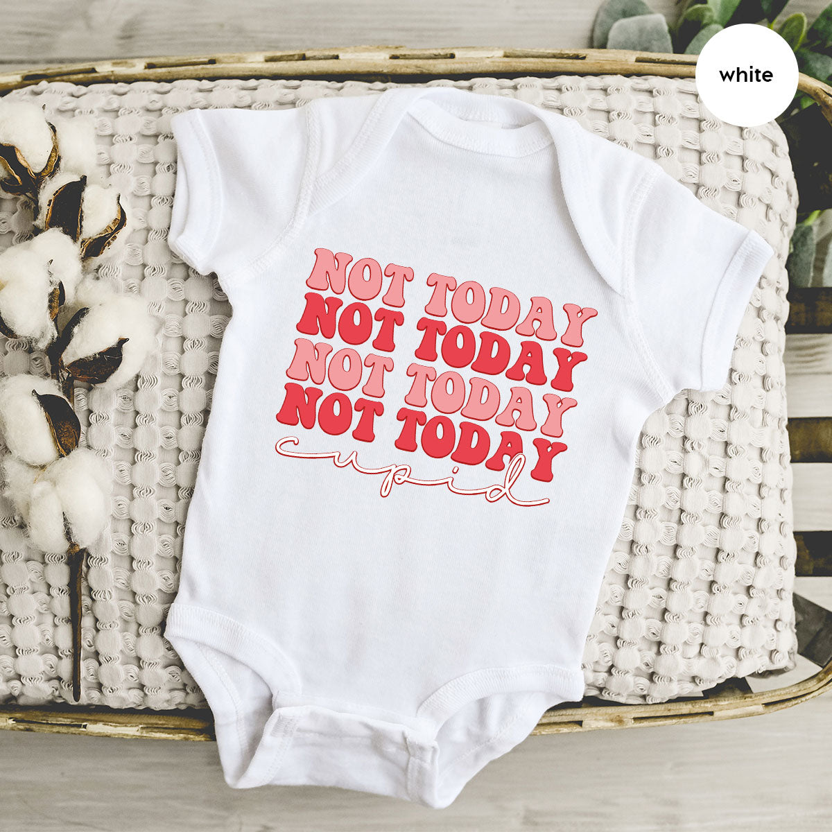 Not Today Shirt, Cupid T-Shirt, Cute Tee