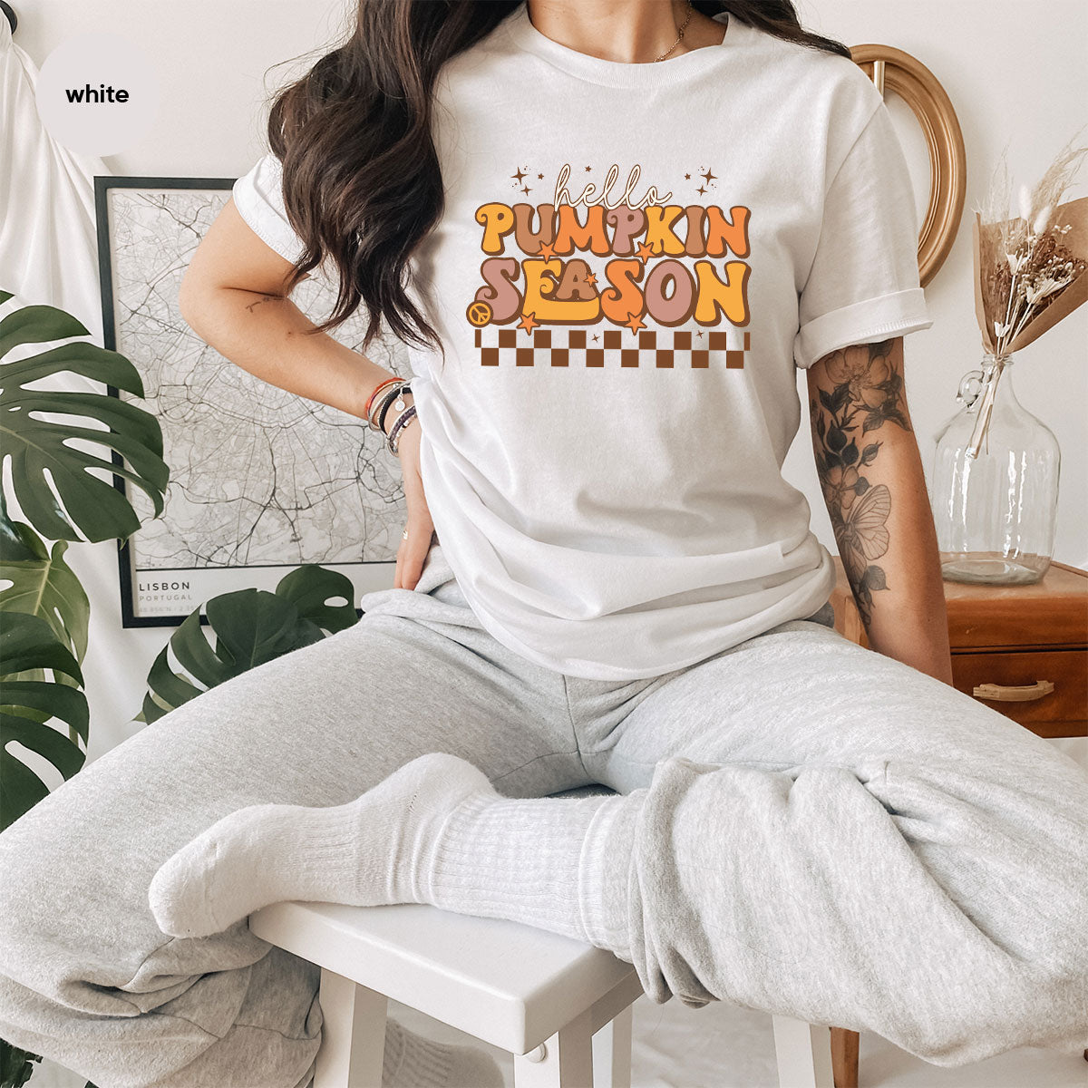 Pumpkin Season Shirt, Thanksgiving 2022 Shirt, Thanksgiving Pumpkin Design Tee