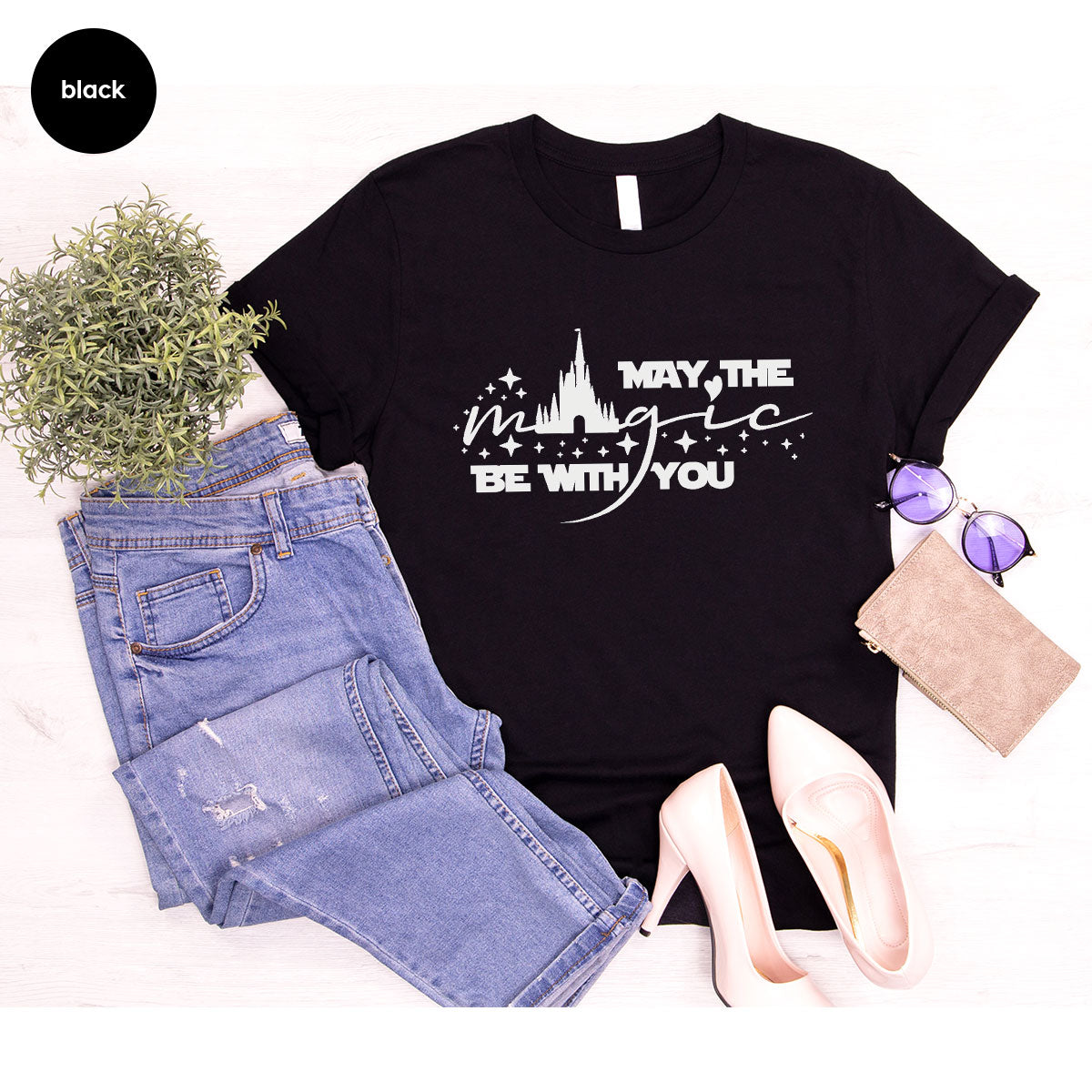 Disney Family Shirt, Disney Gift for Kids, Disney Castle Sweatshirt, Disney Birthday Gift for Her, Disney Shirt for Women