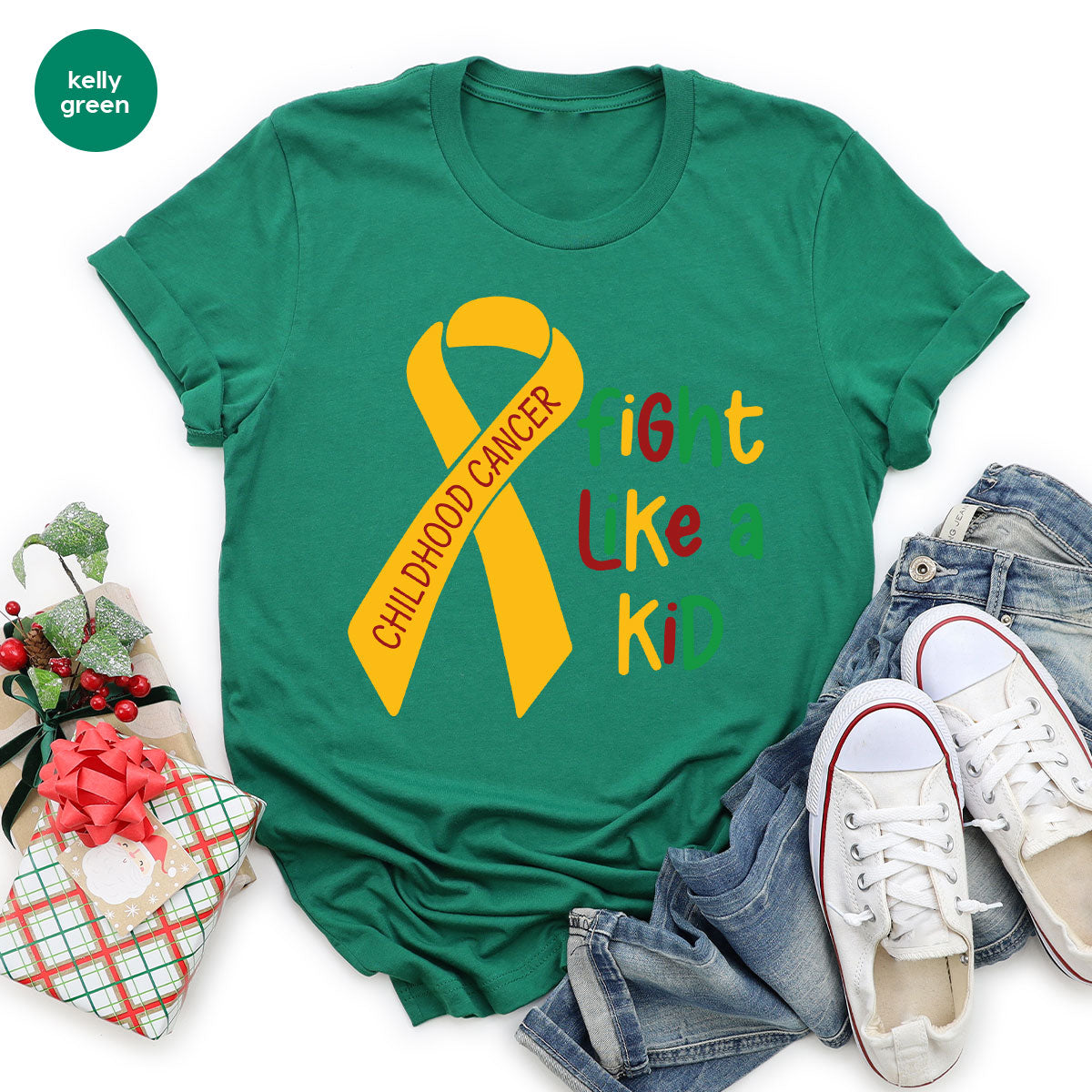 Fighting Like A Kid Shirt, Cancer Fight Shirt, Childhood Canver Fighter t-Shirt, Gift For Cancer Kids