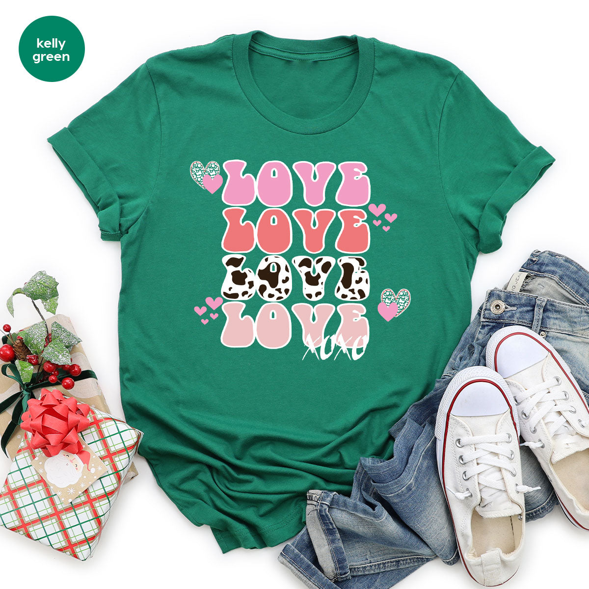 Love Shirt, Love Day T-Shirt, Valentine's Day Tee, 2023 Valentine's Day Gift