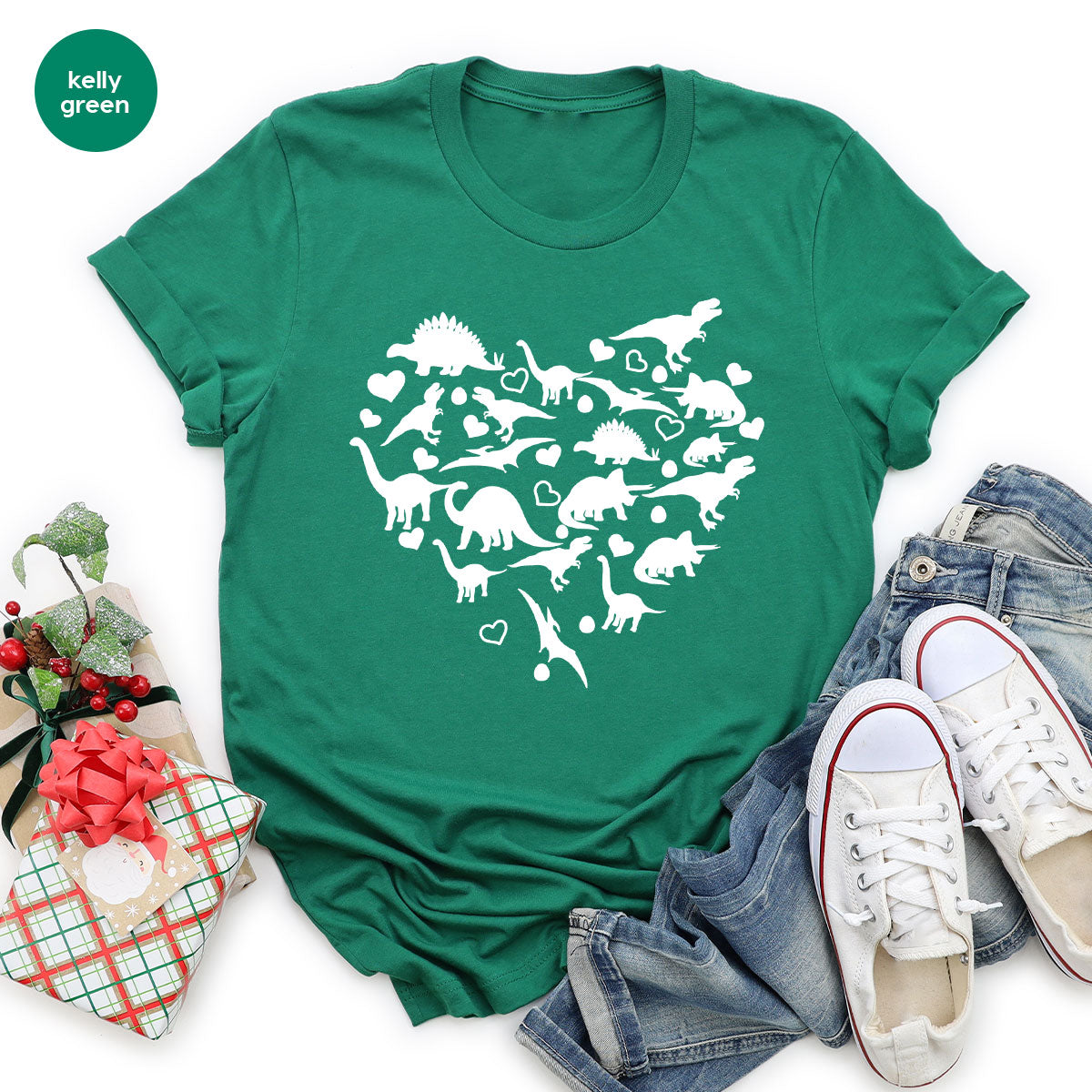 Dinosaur Shirt, Valentine Dinosaur T-Shirt, 2023 Valentine Gift