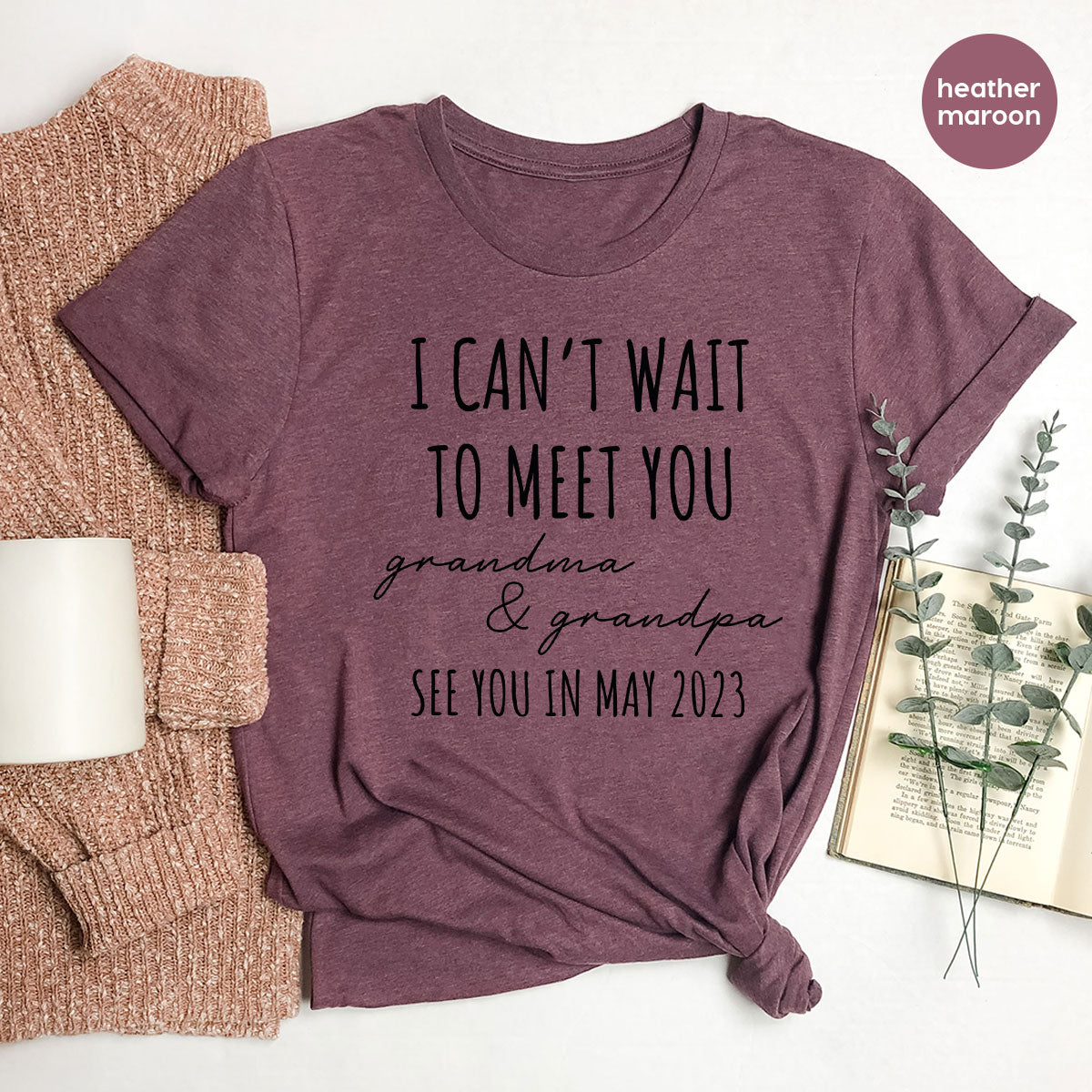 See You In May Shirt, Grandma T-Shirt, Grandpa Shirt, Gift For Grandparent