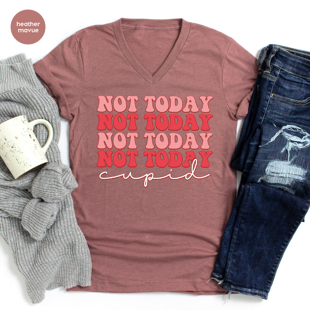 Not Today Shirt, Cupid T-Shirt, Cute Tee