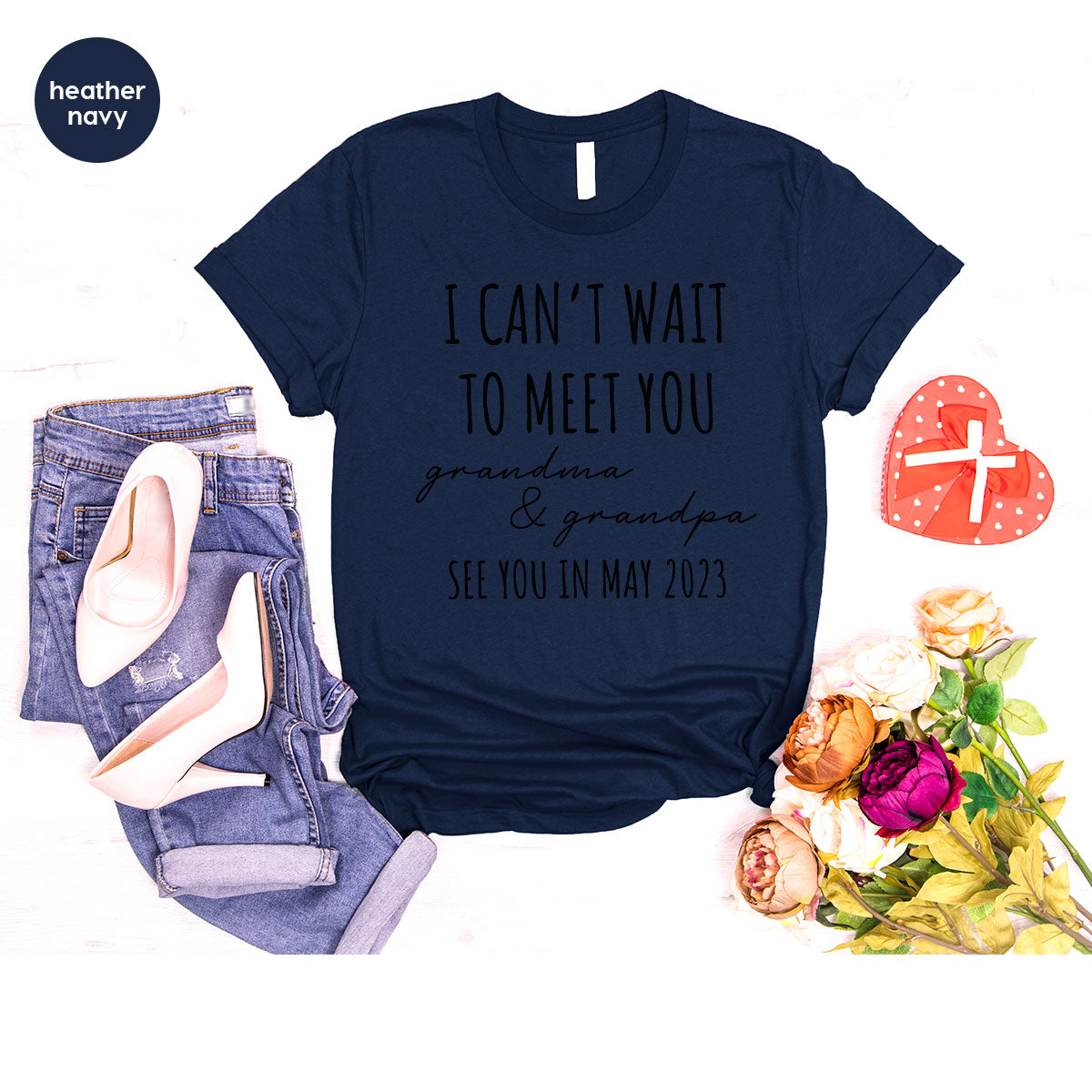 See You In May Shirt, Grandma T-Shirt, Grandpa Shirt, Gift For Grandparent