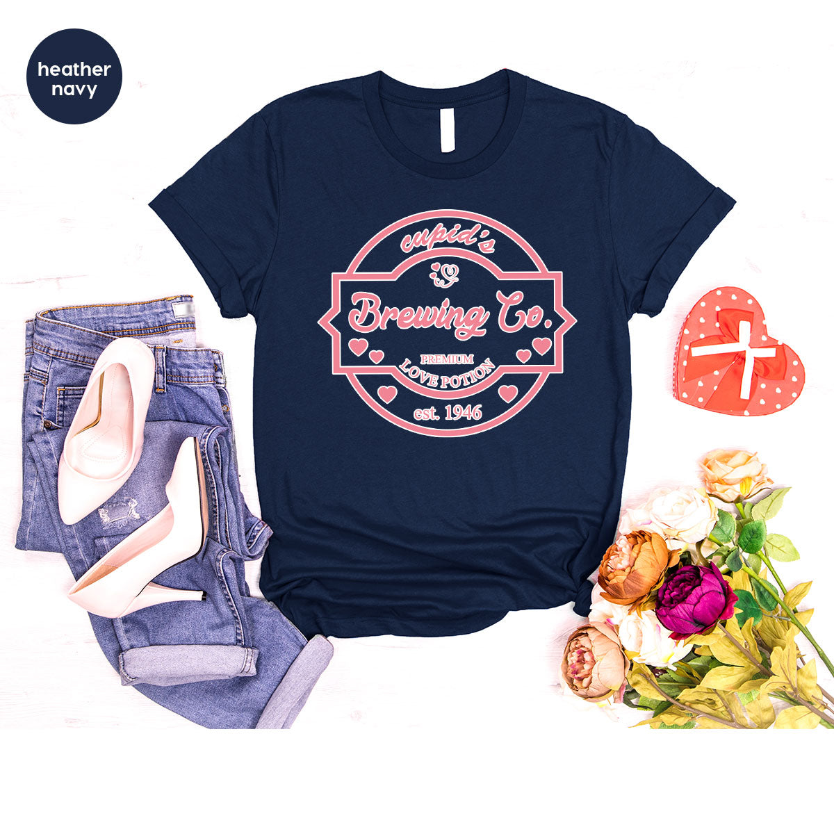 Valentine's Day Shirt, Love Poison T-Shirt, Brewing Co. Tee