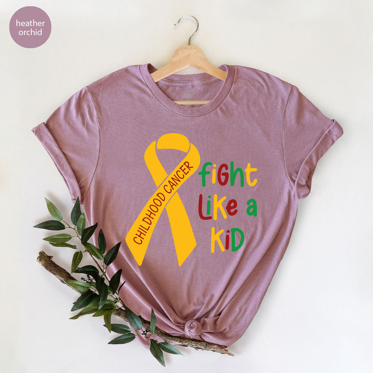 Fighting Like A Kid Shirt, Cancer Fight Shirt, Childhood Canver Fighter t-Shirt, Gift For Cancer Kids