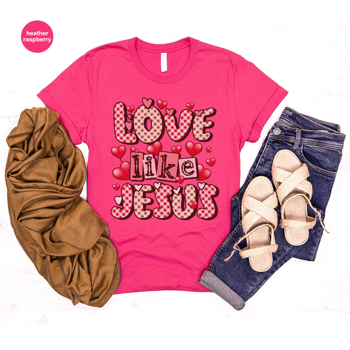 Love Like Jesus Shirt, Valentine's Day Shirt, Best Gift for Lovers