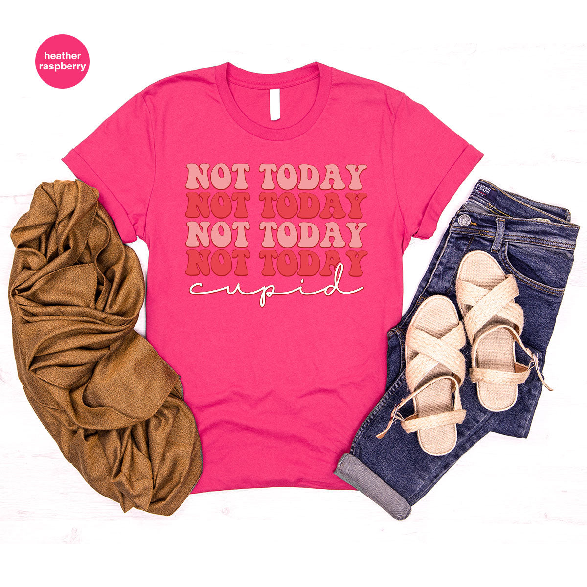 Not Today Shirt, Cupid T-Shirt, Cute Tee