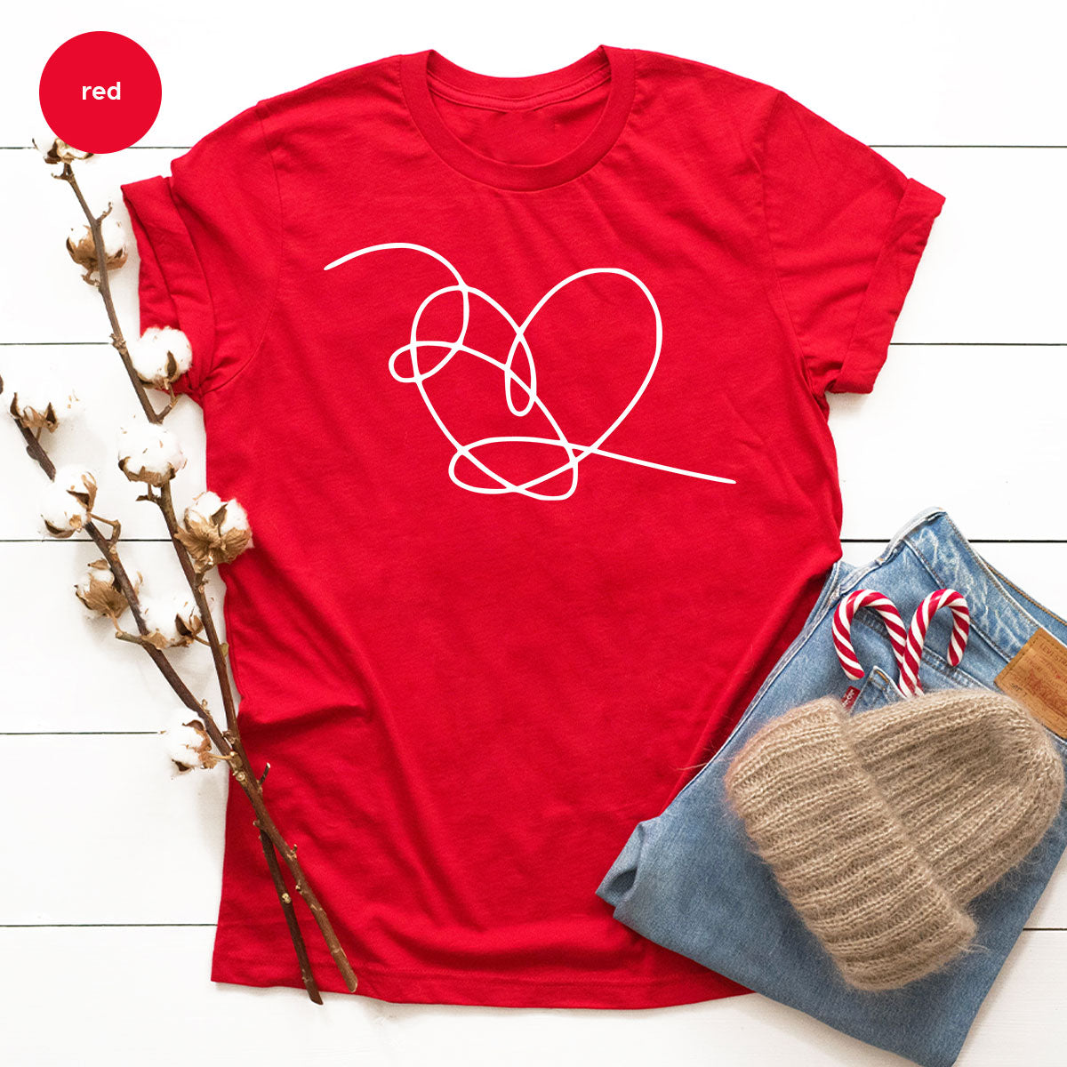 Love Shirt, 2023 Valentine's Day Shirt, Women Valentine's Day Gift, Men's Valentine's Day Shirt