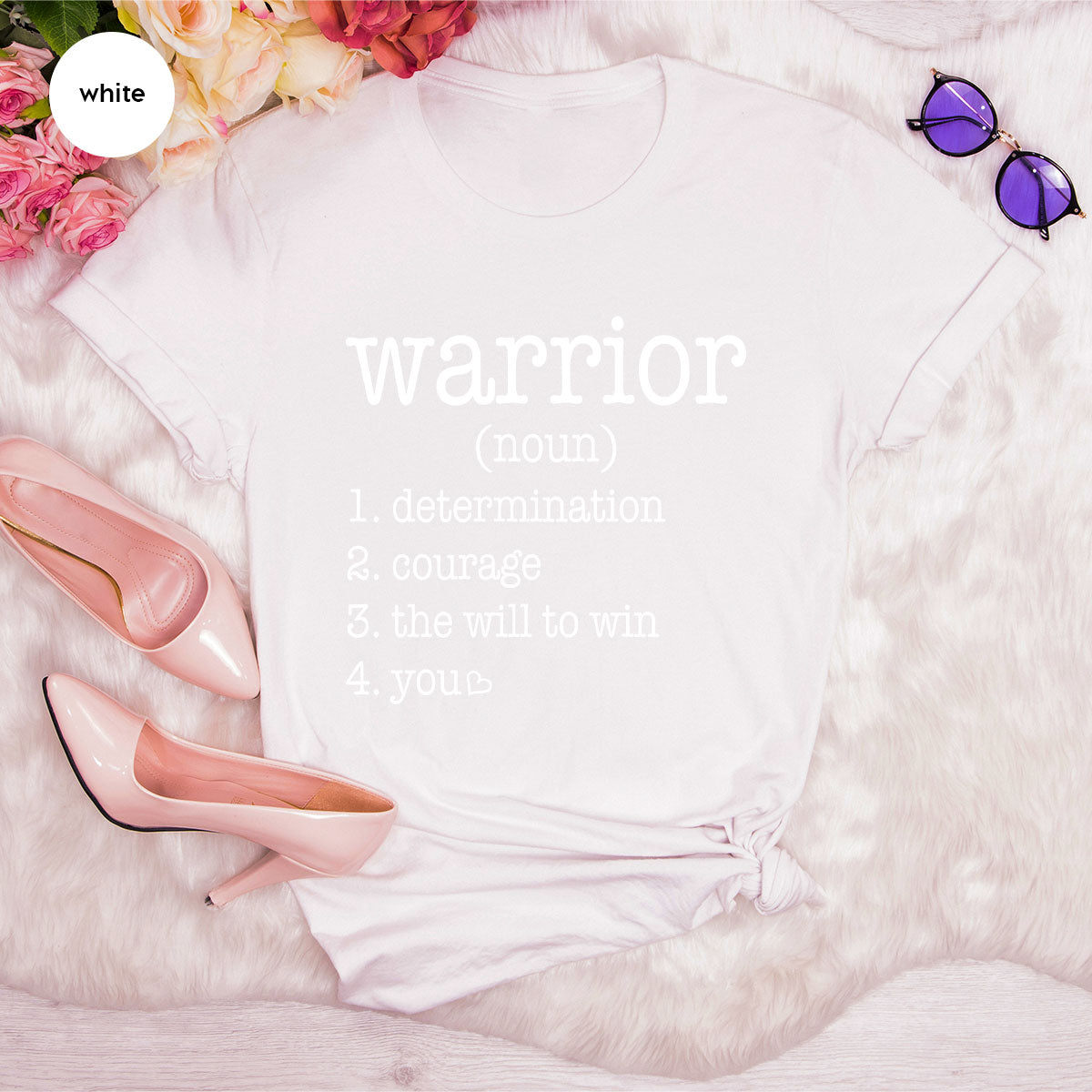 Warrior Shirt, Cancer Warrior T-Shirt, Cancer Support Shirt, Warrior Rules T-Shirt