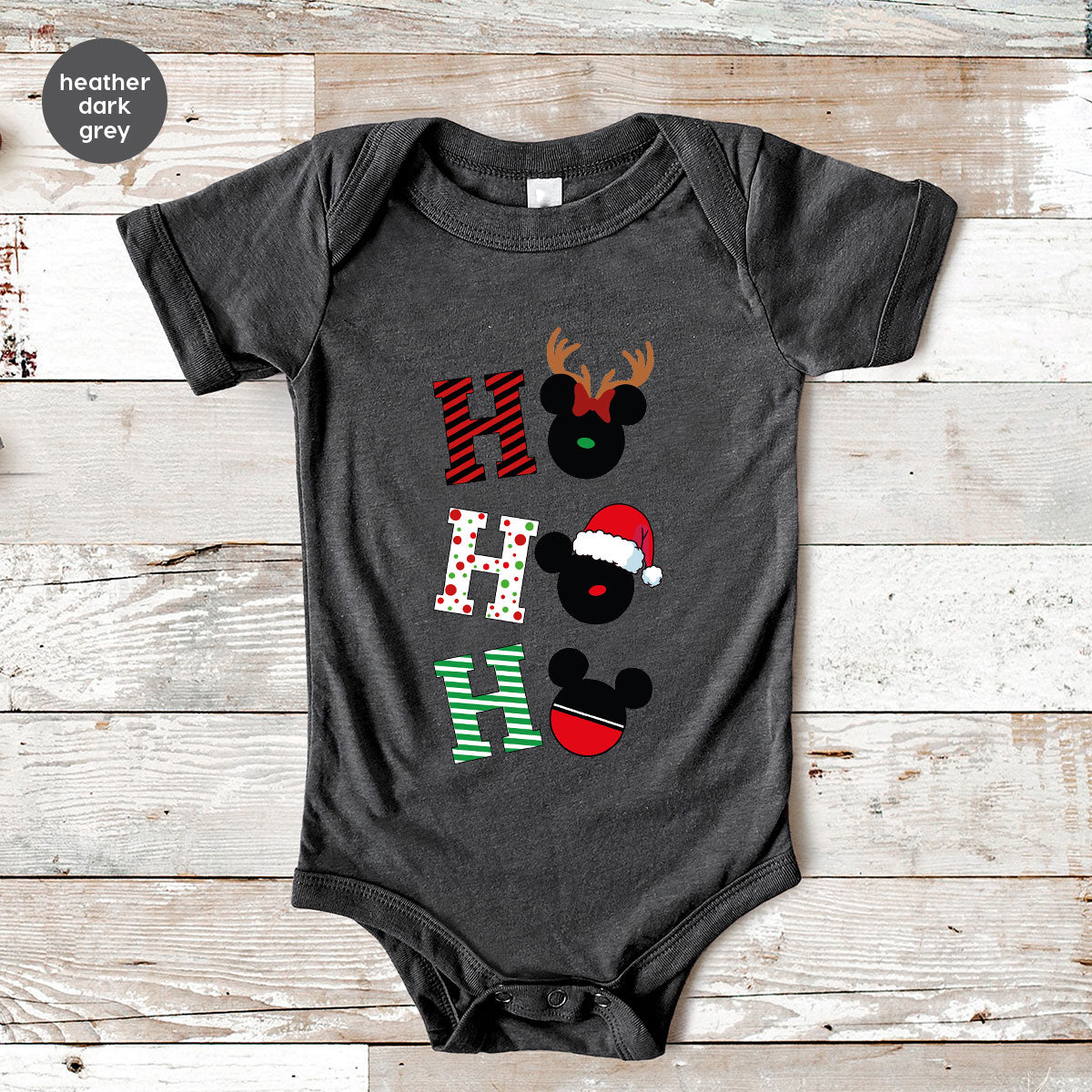 H For Christmas T-Shirt, Christmas Deer Shirt, Funny 2023 Christmas Tee For Family