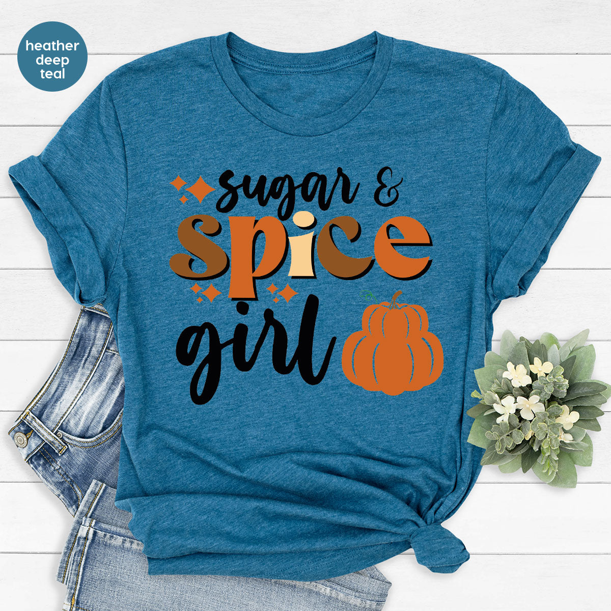 Spice Girl Shirt, 2022 Fall Shirt, Fall T-Shirt 2022, Fall Vibes Tee, Long-Short Sleeve Fall Shirt