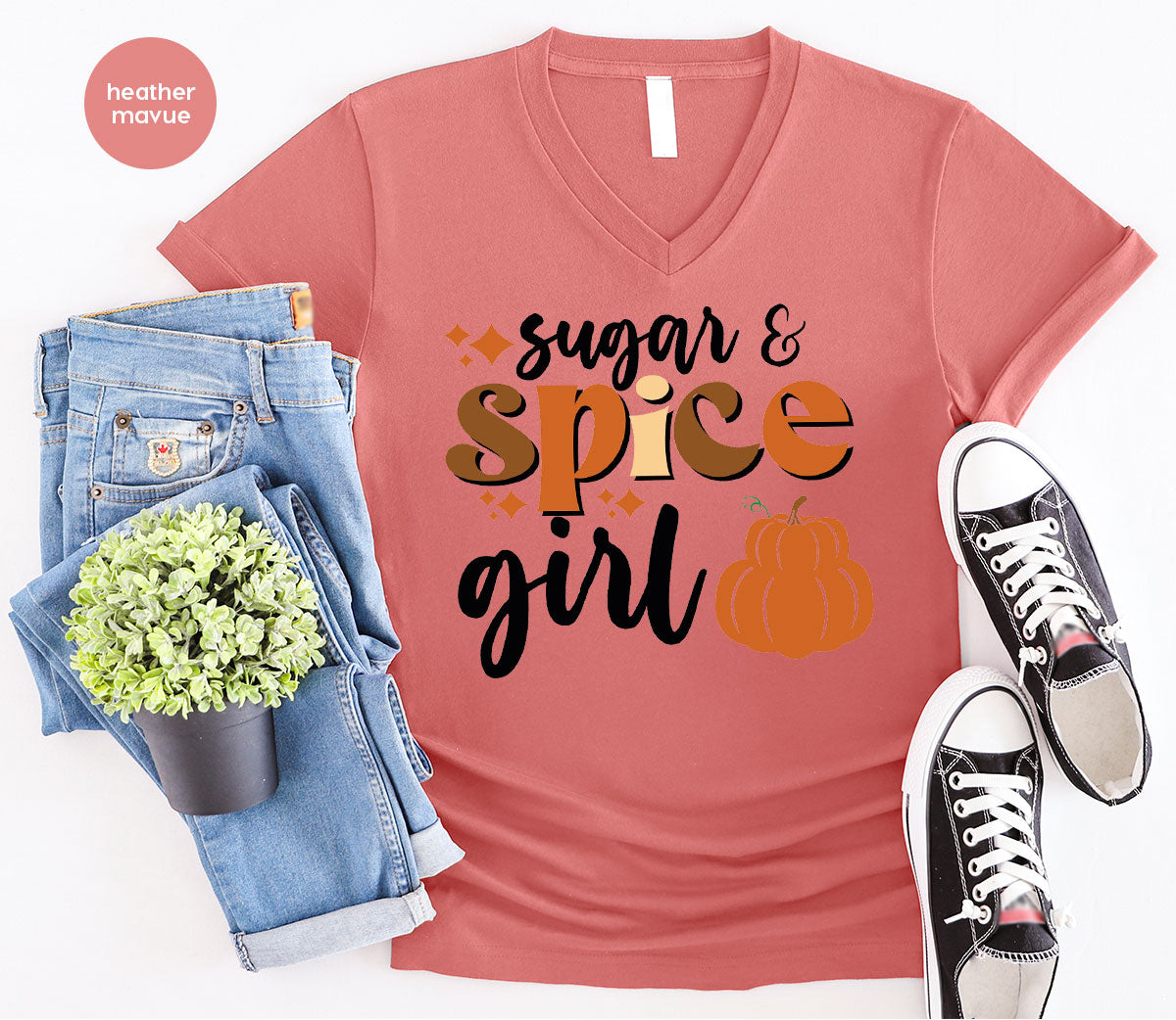 Spice Girl Shirt, 2022 Fall Shirt, Fall T-Shirt 2022, Fall Vibes Tee, Long-Short Sleeve Fall Shirt