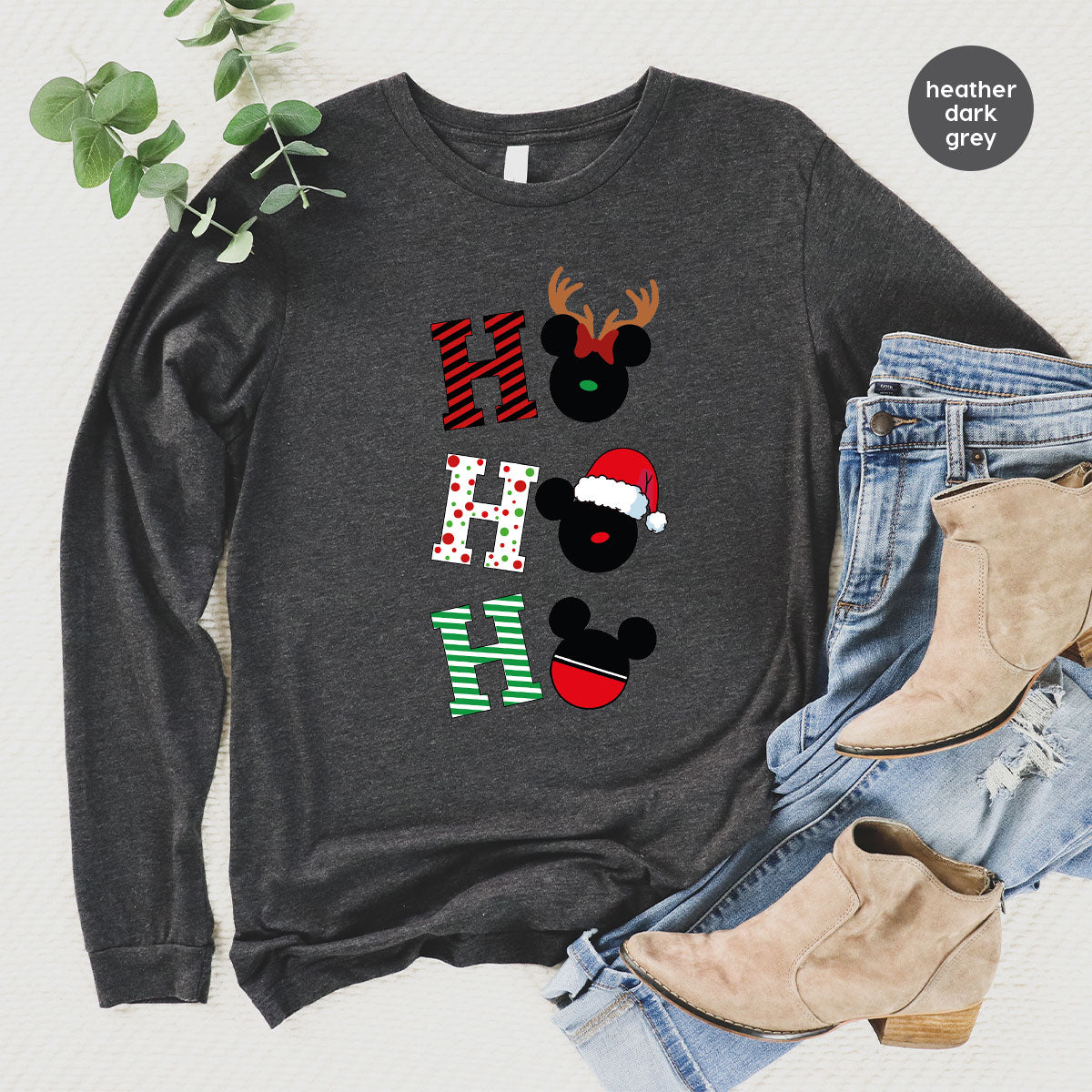H Shirt, Christmas 2023 Funny T-Shirt, For Christmas Christmas Te Deer –
