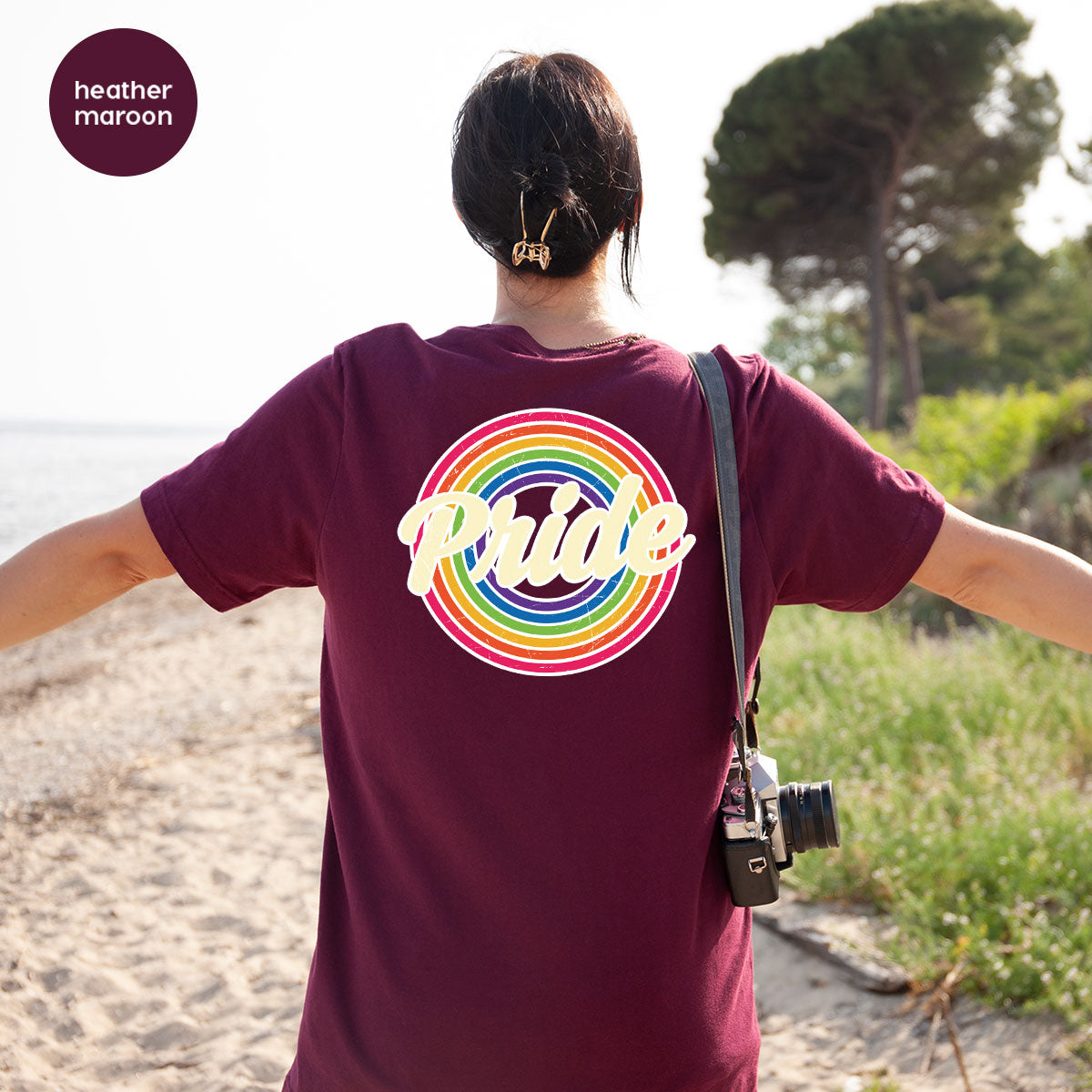 Pride Shirt, LGBT T-Shirt, Pride Tee, Rainbow Graphic Shirt