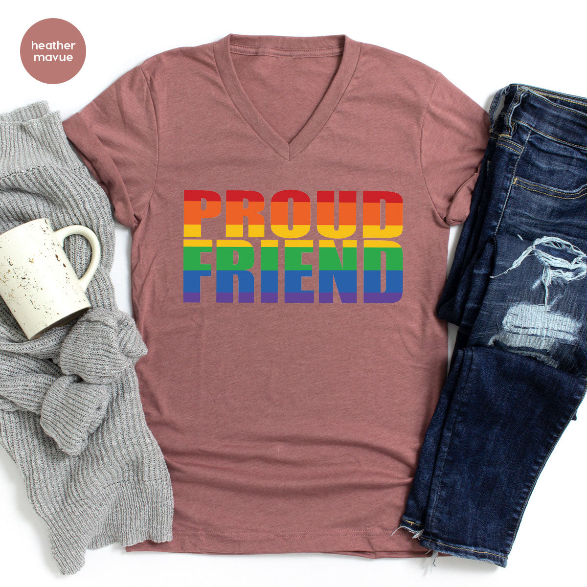 LGBT Friendship Shirt, Proud Friend T-Shirt, LGBT Gift Tee