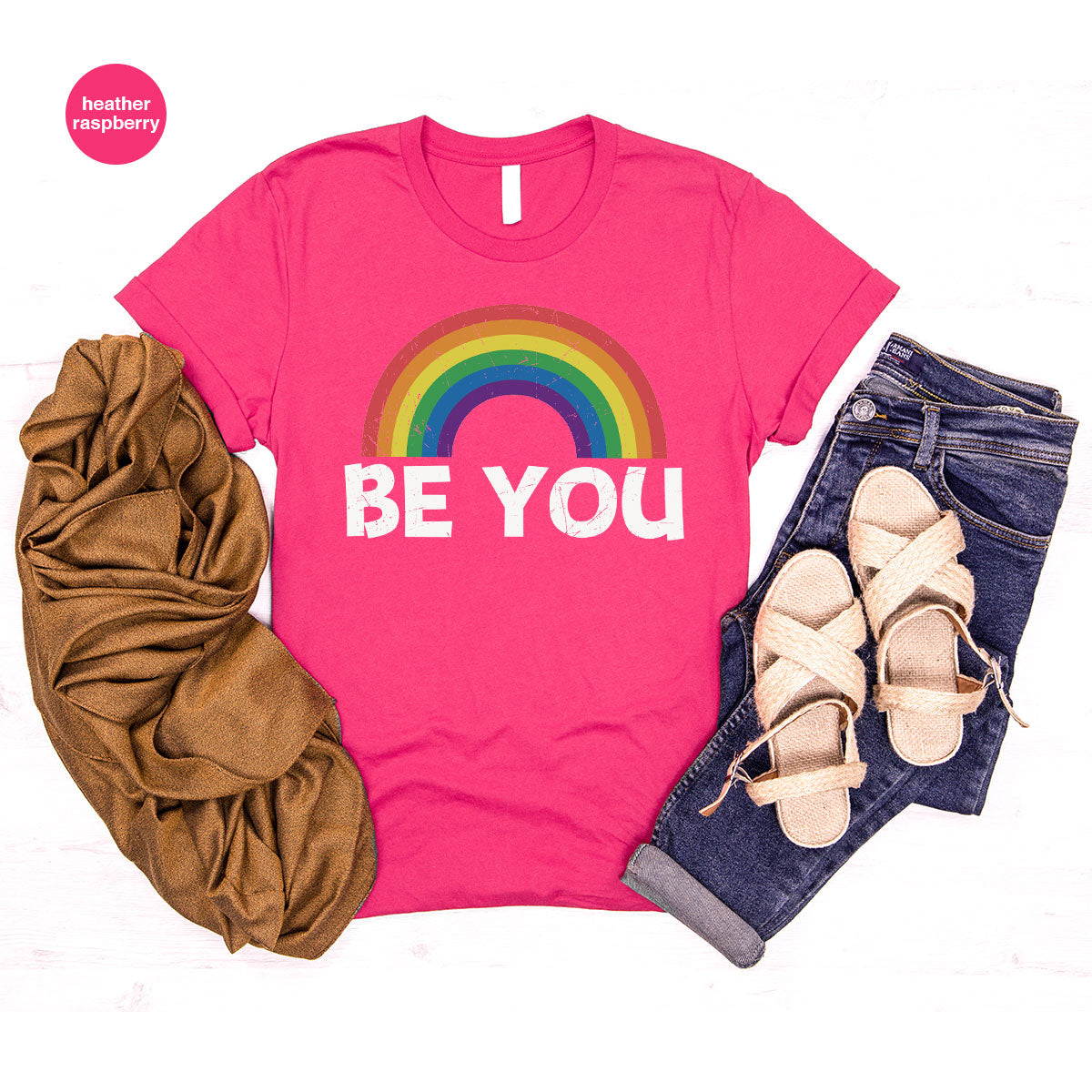 Rainbow T-Shirt, Be You Shirt, LGBT Pride Shirt, LGBT T-Shirt