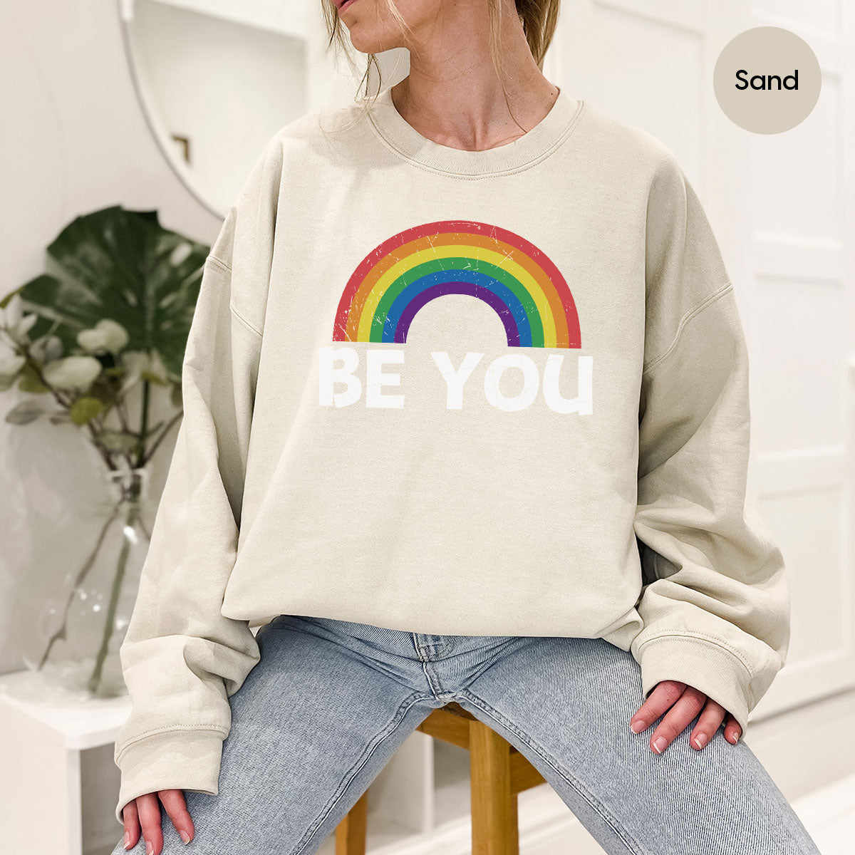 Rainbow T-Shirt, Be You Shirt, LGBT Pride Shirt, LGBT T-Shirt