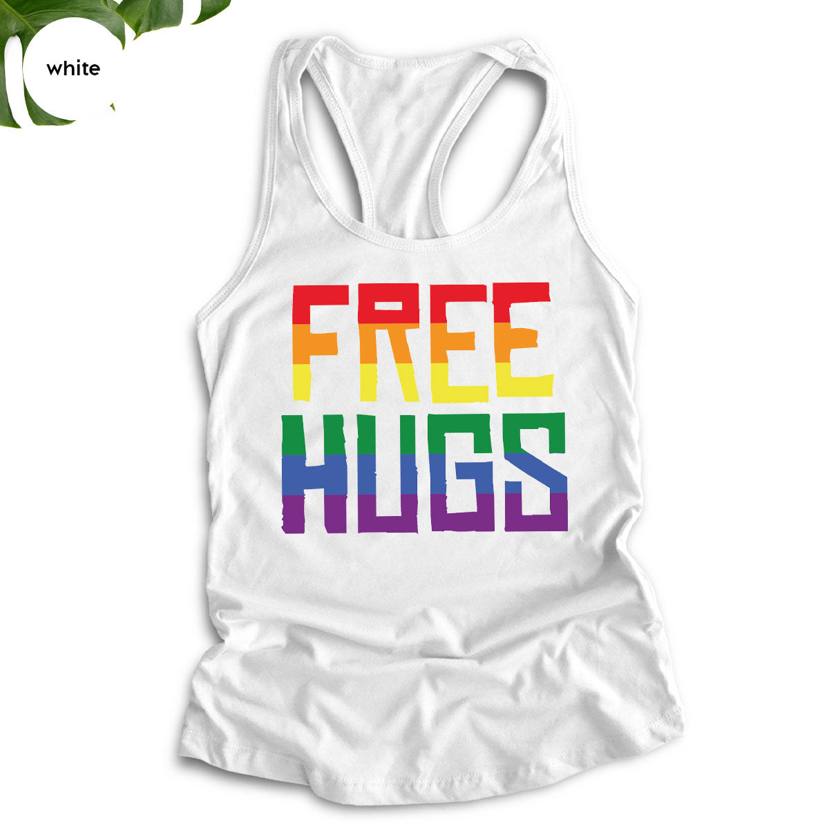 Cute LGBT Shirt, Free Hugs T-Shirt, Lovely Pride T-Shirt for LGBT