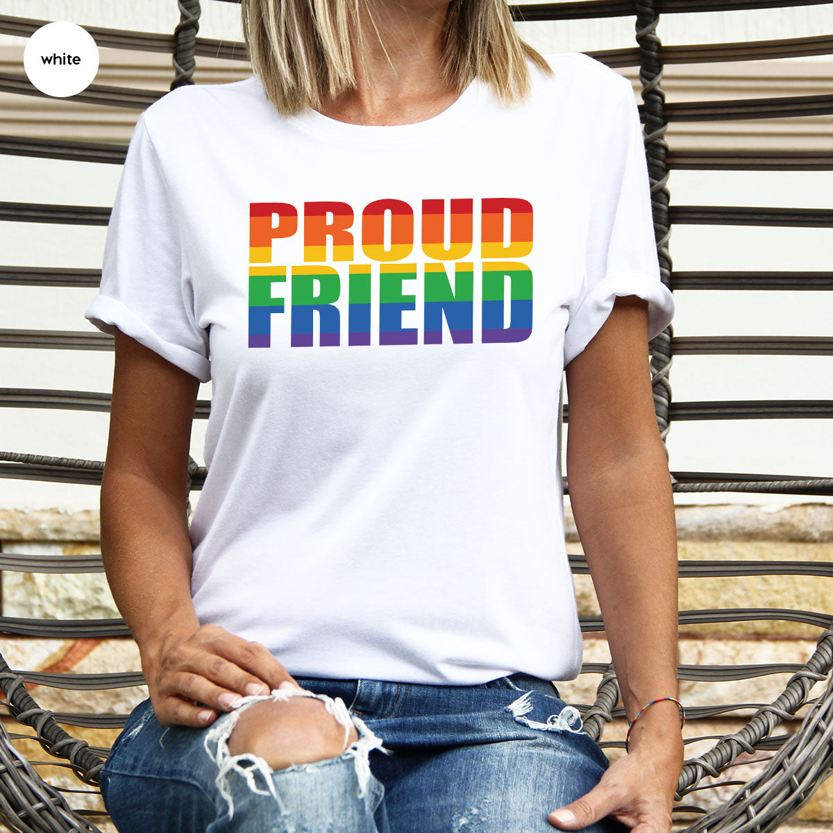 LGBT Friendship Shirt, Proud Friend T-Shirt, LGBT Gift Tee