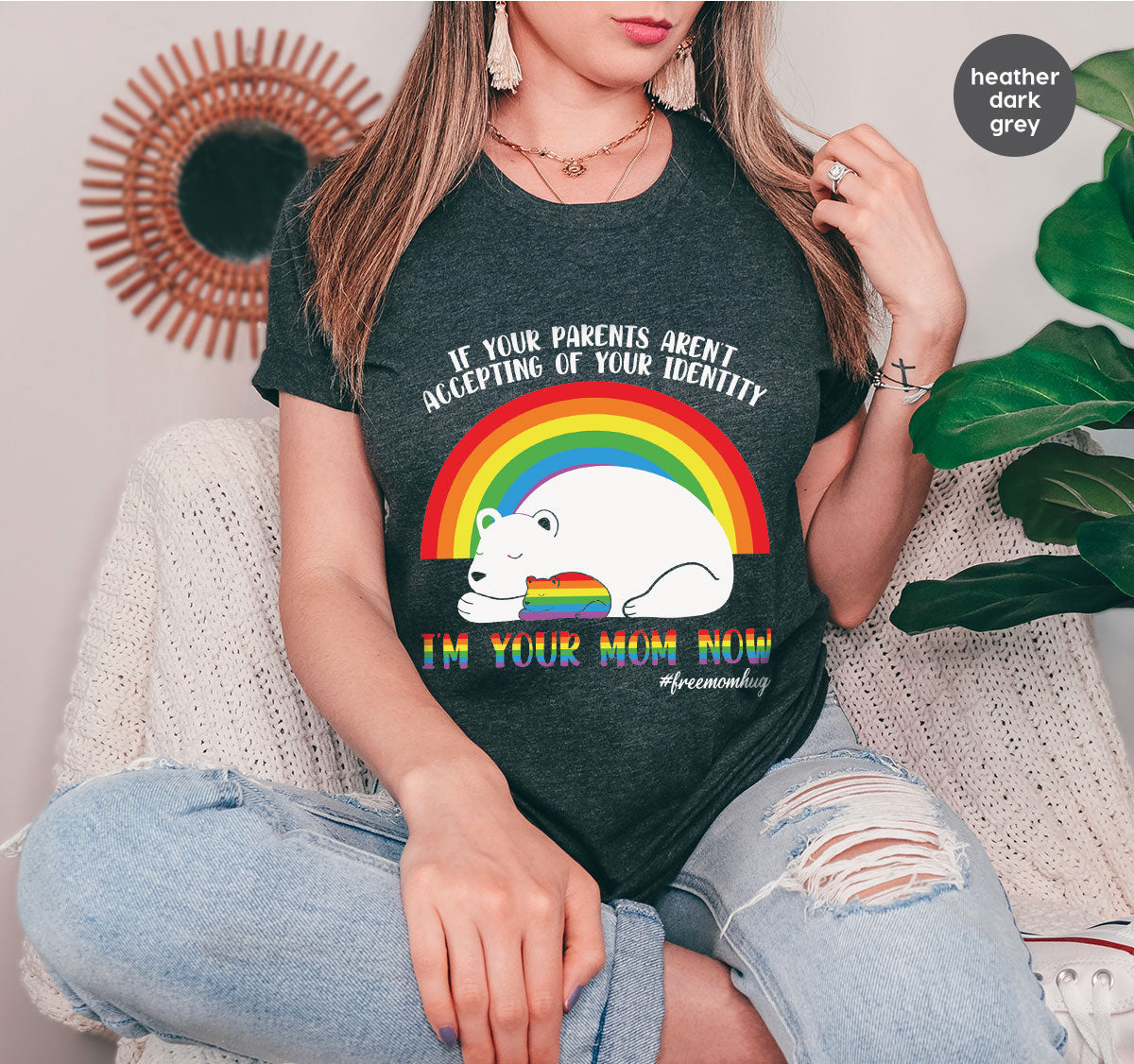 I'm Your Mom Now T-Shirt, Cute LGBT T-Shirt, LGBT Glory Tee